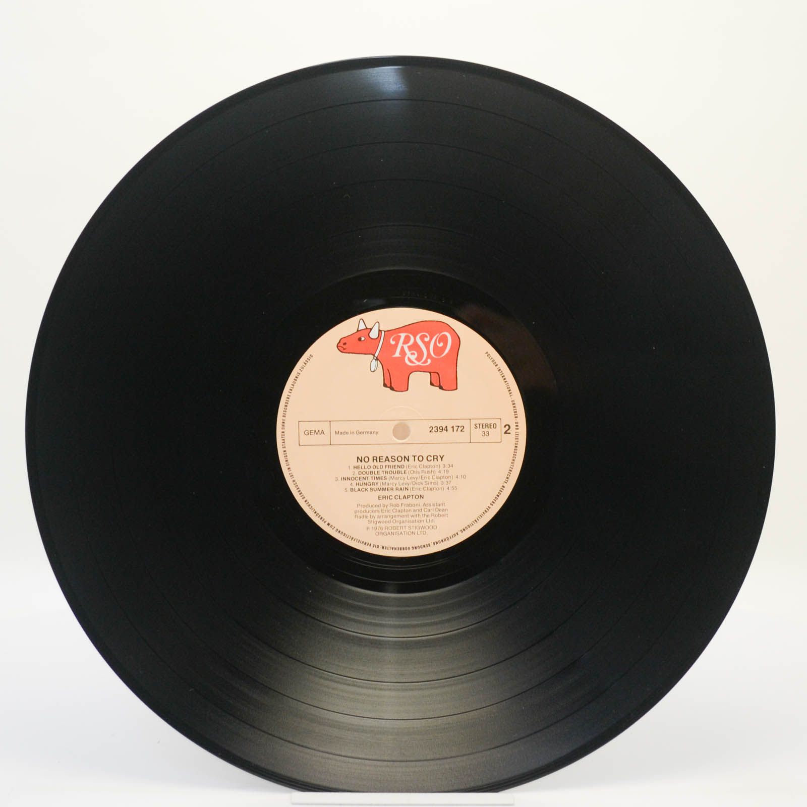 Eric Clapton — No Reason To Cry, 1976