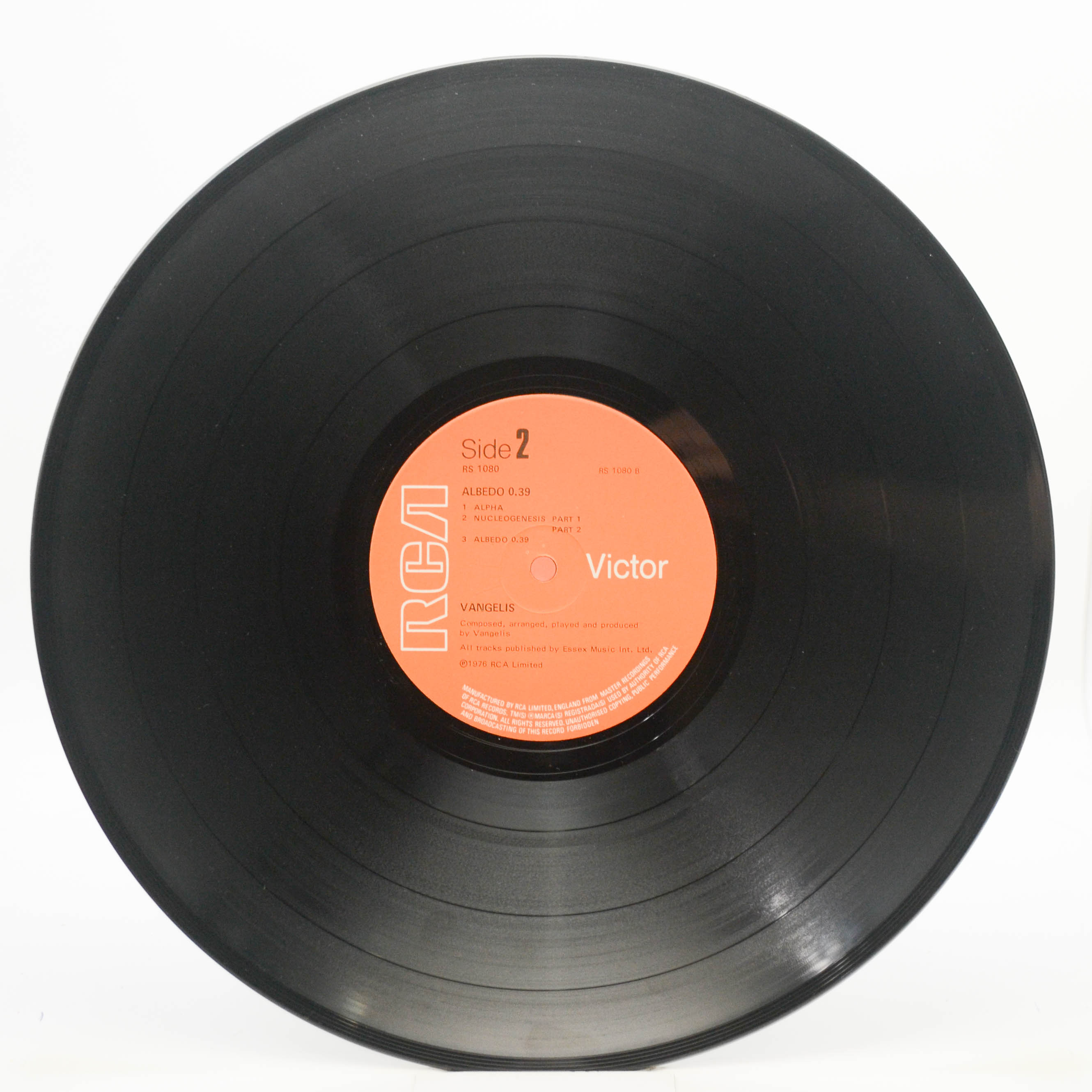 Vangelis — Albedo 0.39 (UK), 1976