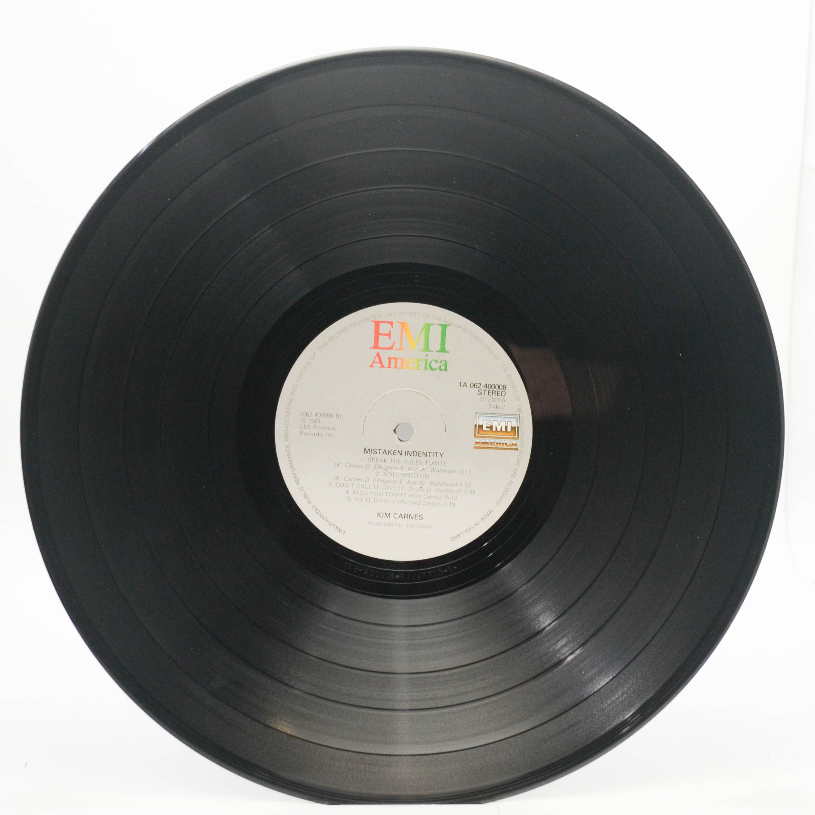 Kim Carnes — Mistaken Identity, 1981