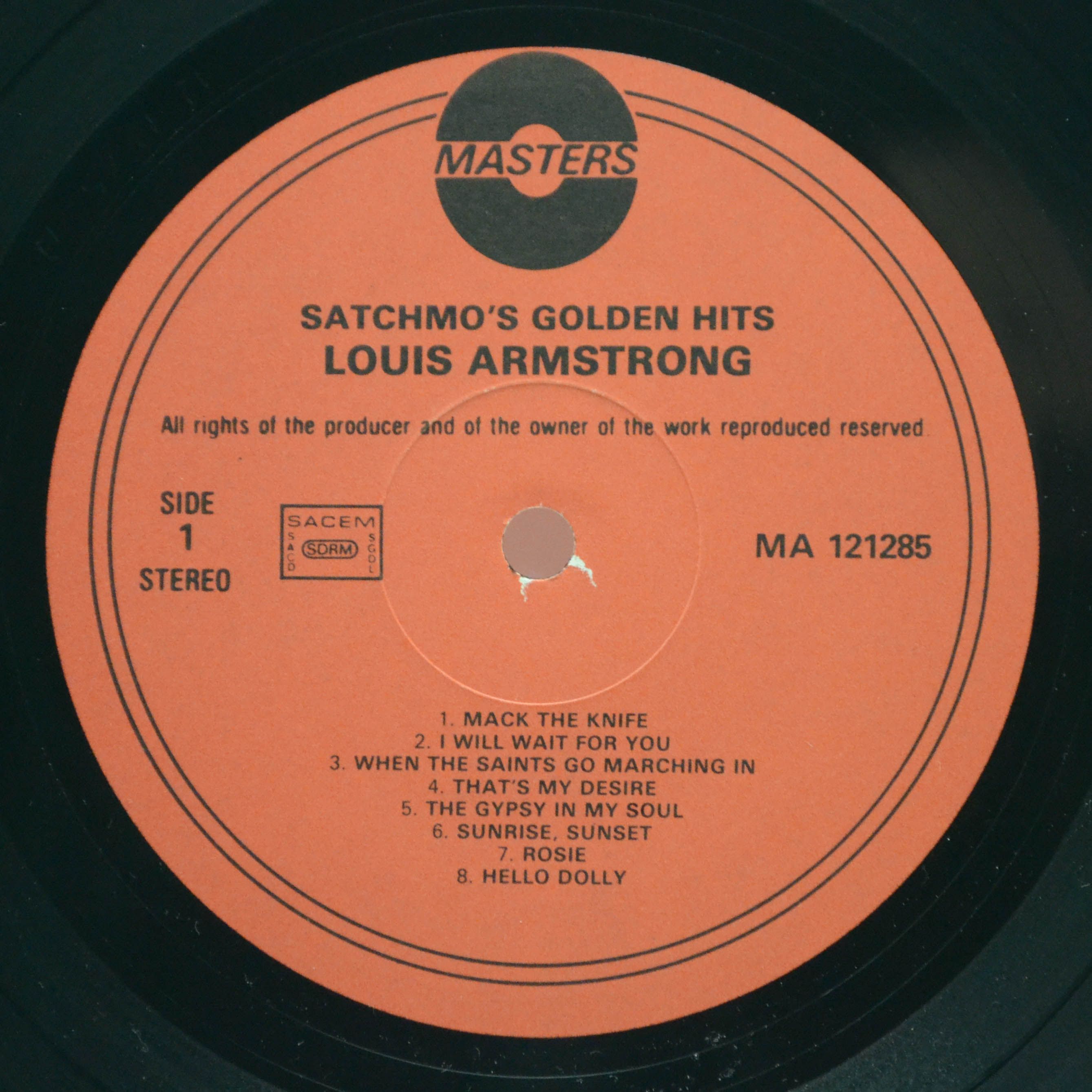 Louis Armstrong — Satchmo's Golden Hits, 1981