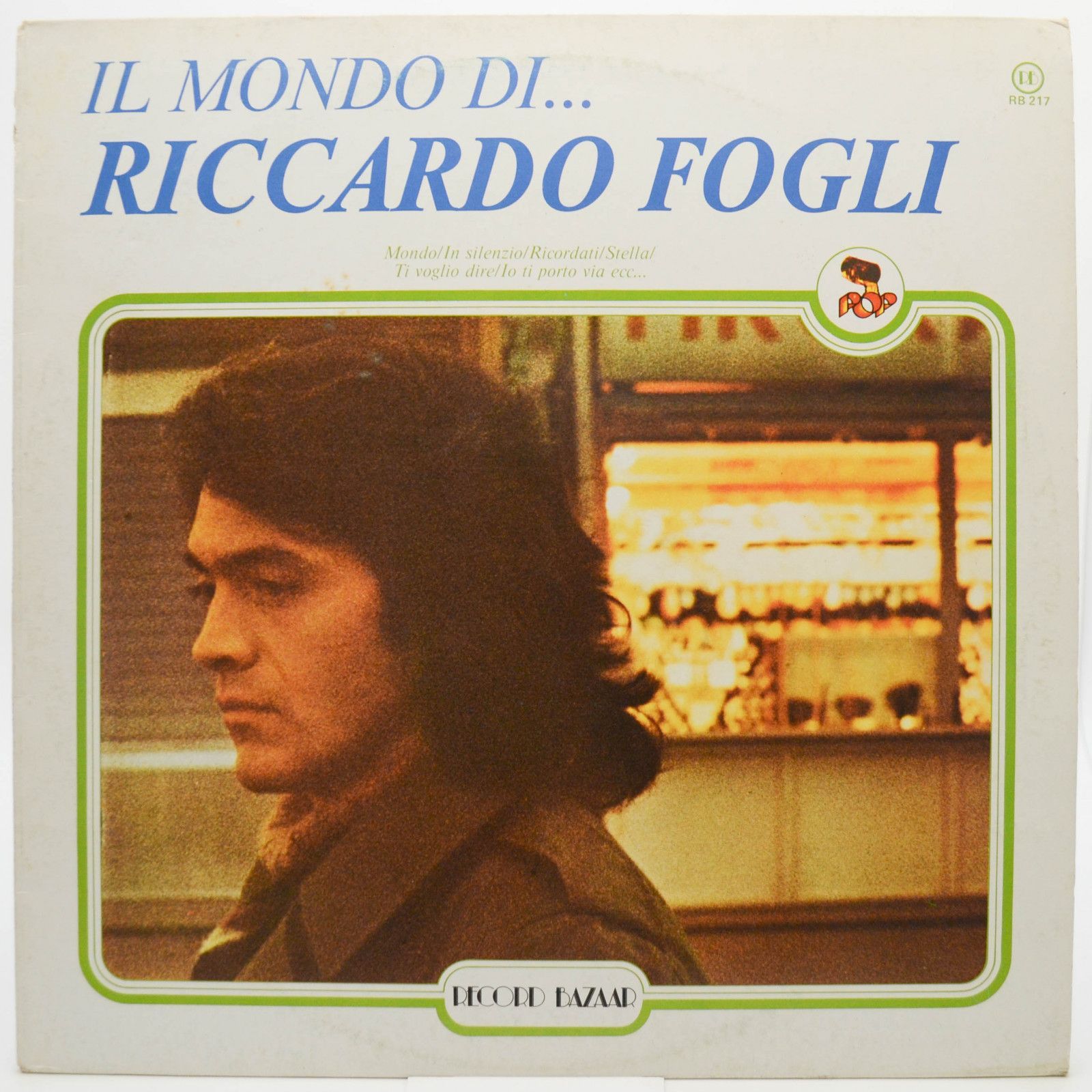 Riccardo Fogli — Il Mondo Di... (Italy), 1979