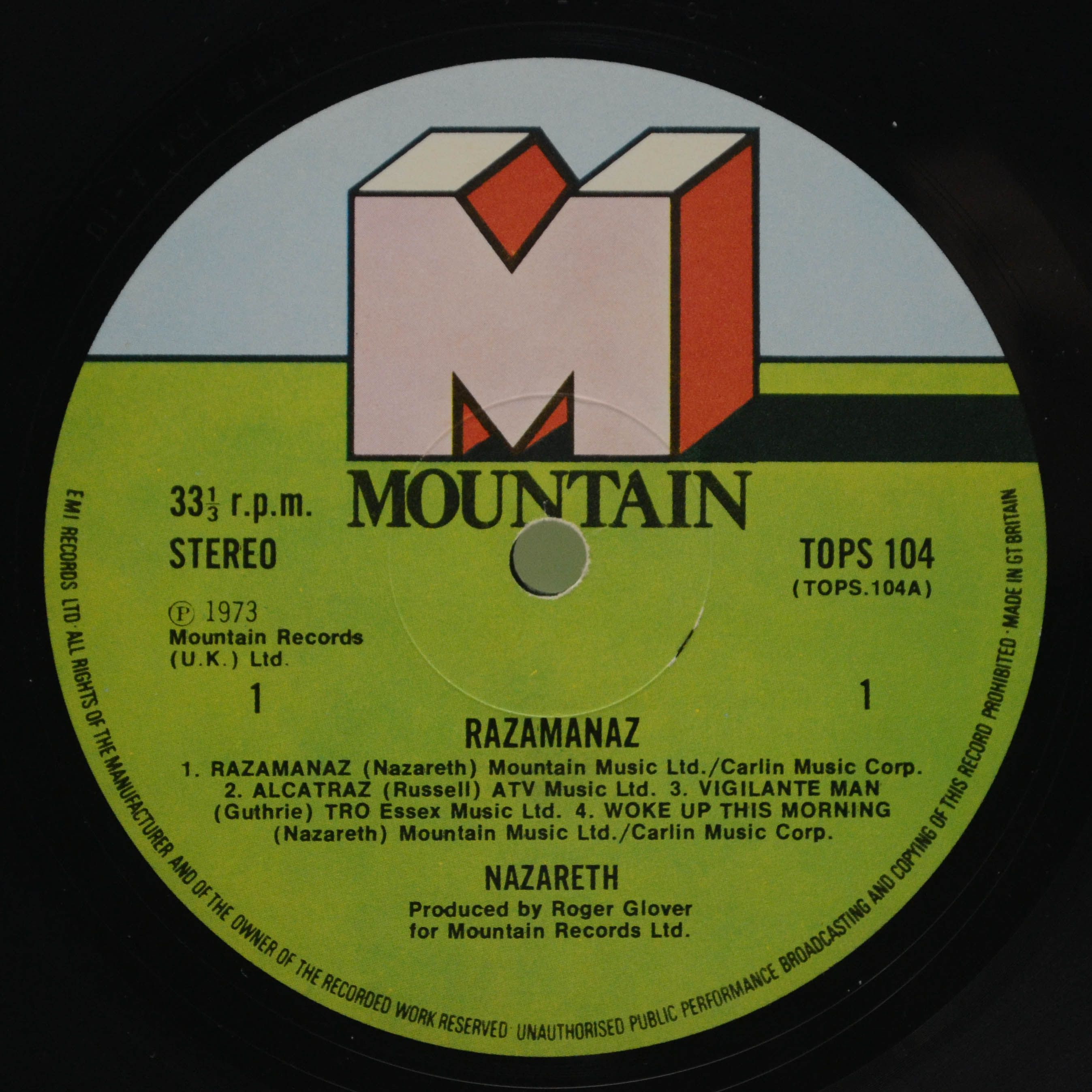 Nazareth — Razamanaz (UK), 1973