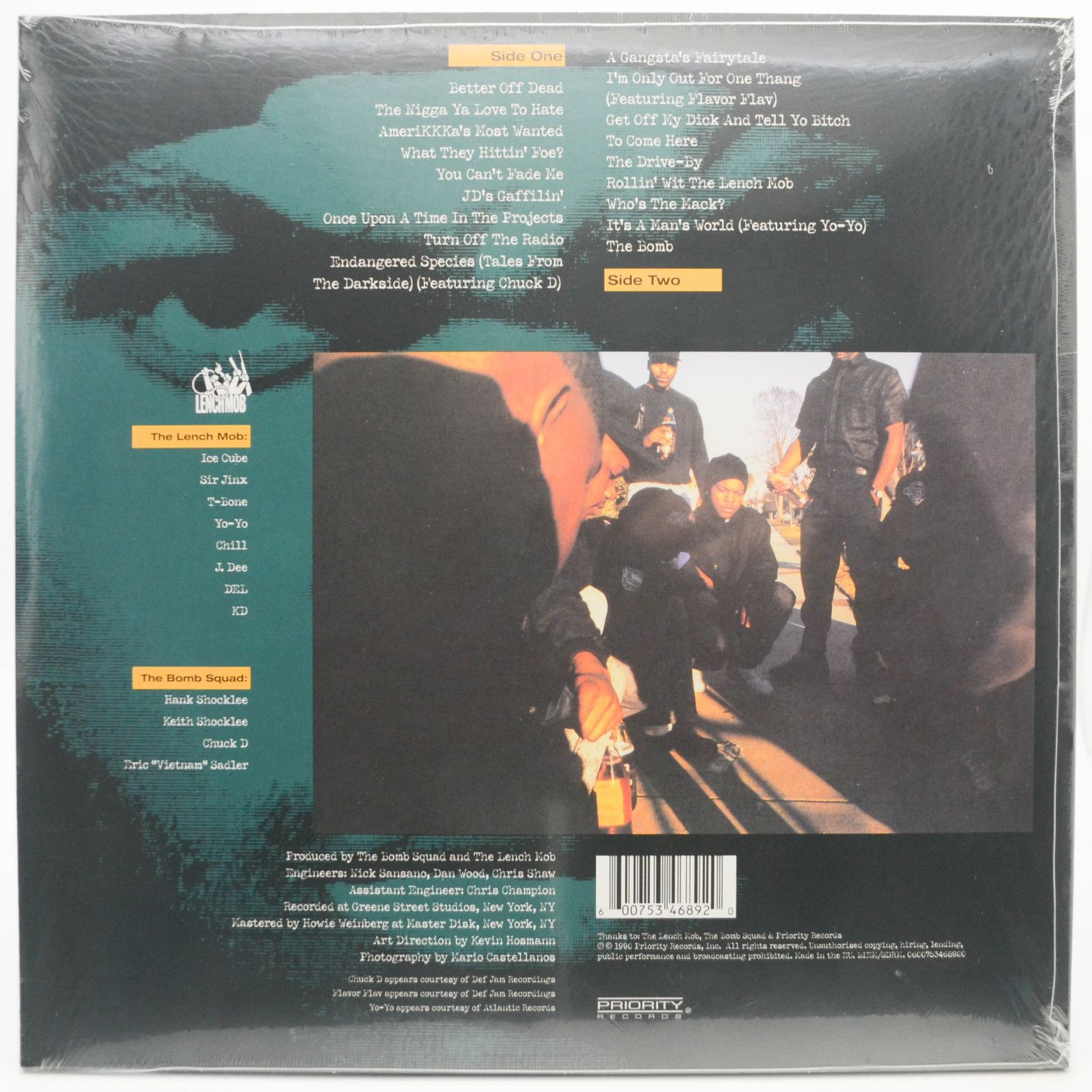 Ice Cube — AmeriKKKa's Most Wanted, 1990