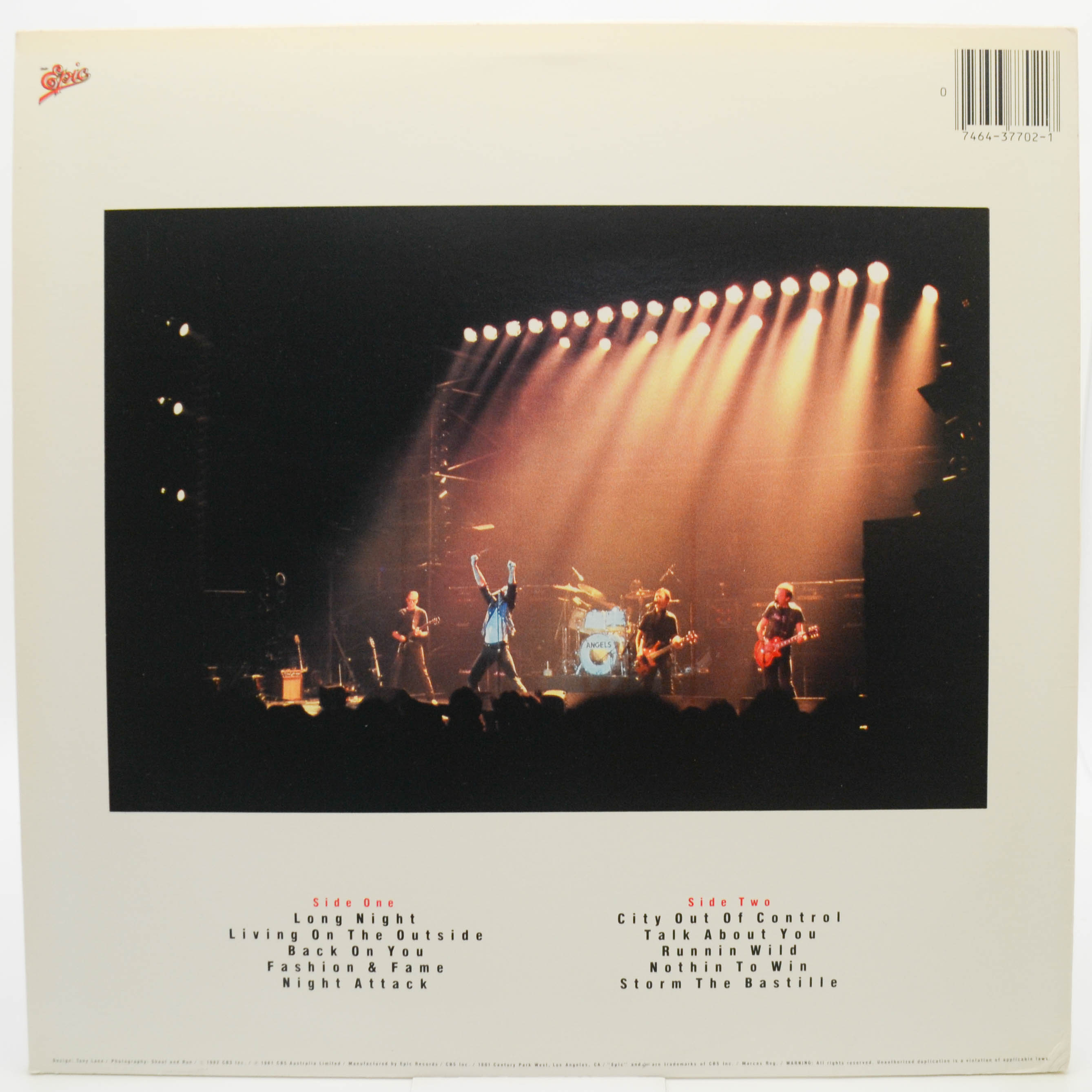 Angel City — Night Attack (USA), 1982