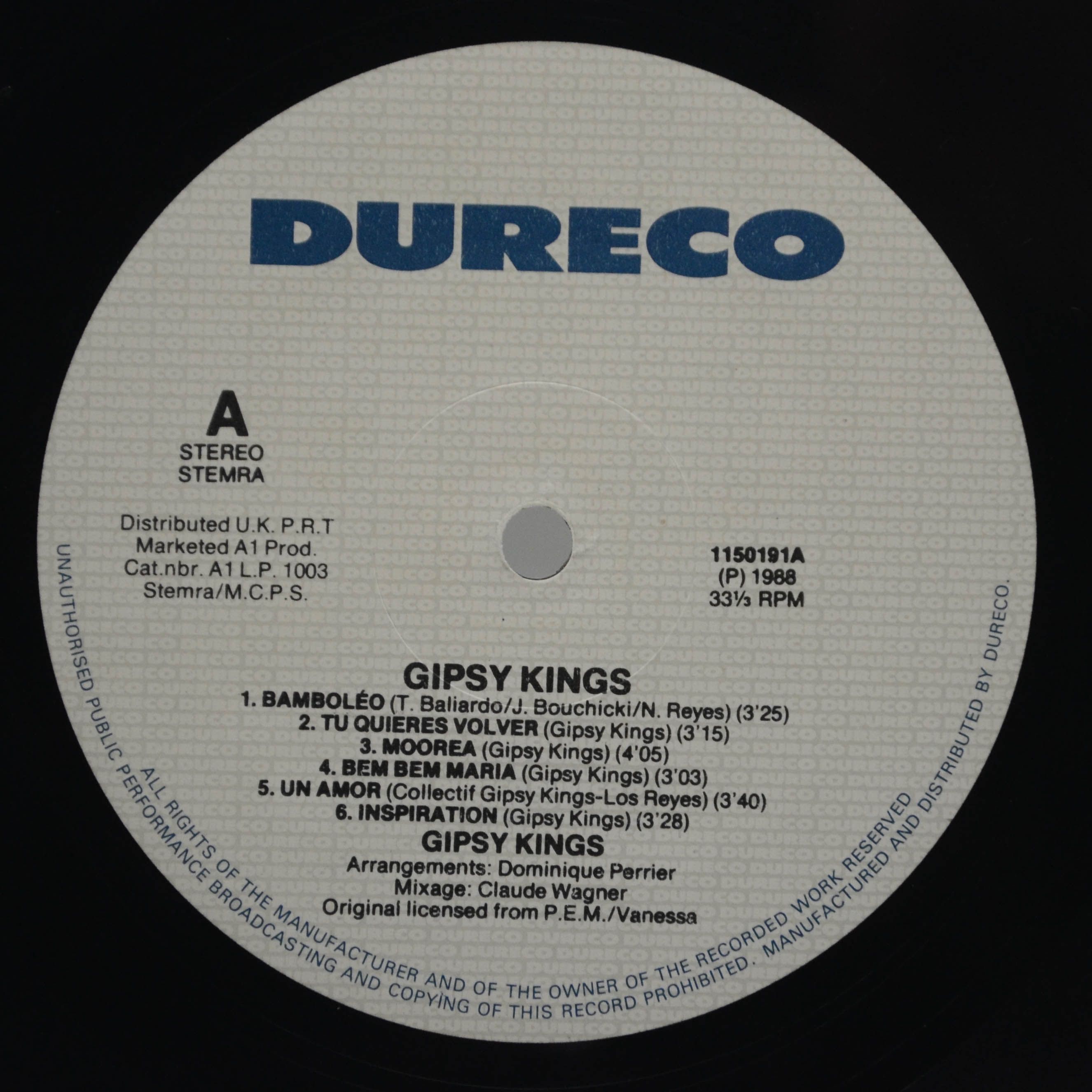 Gipsy Kings — Gipsy Kings, 1987