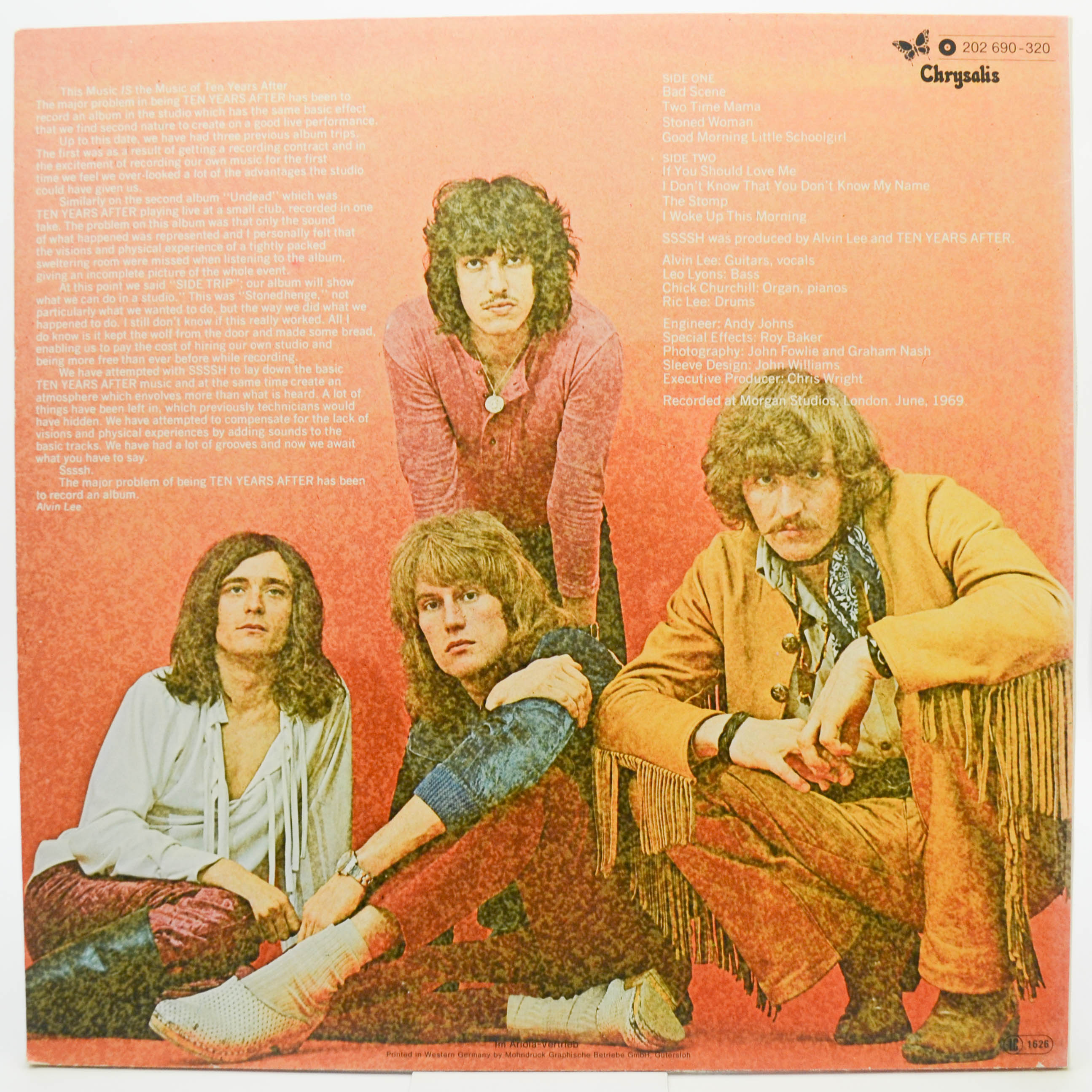 Ten Years After — Ssssh., 1980