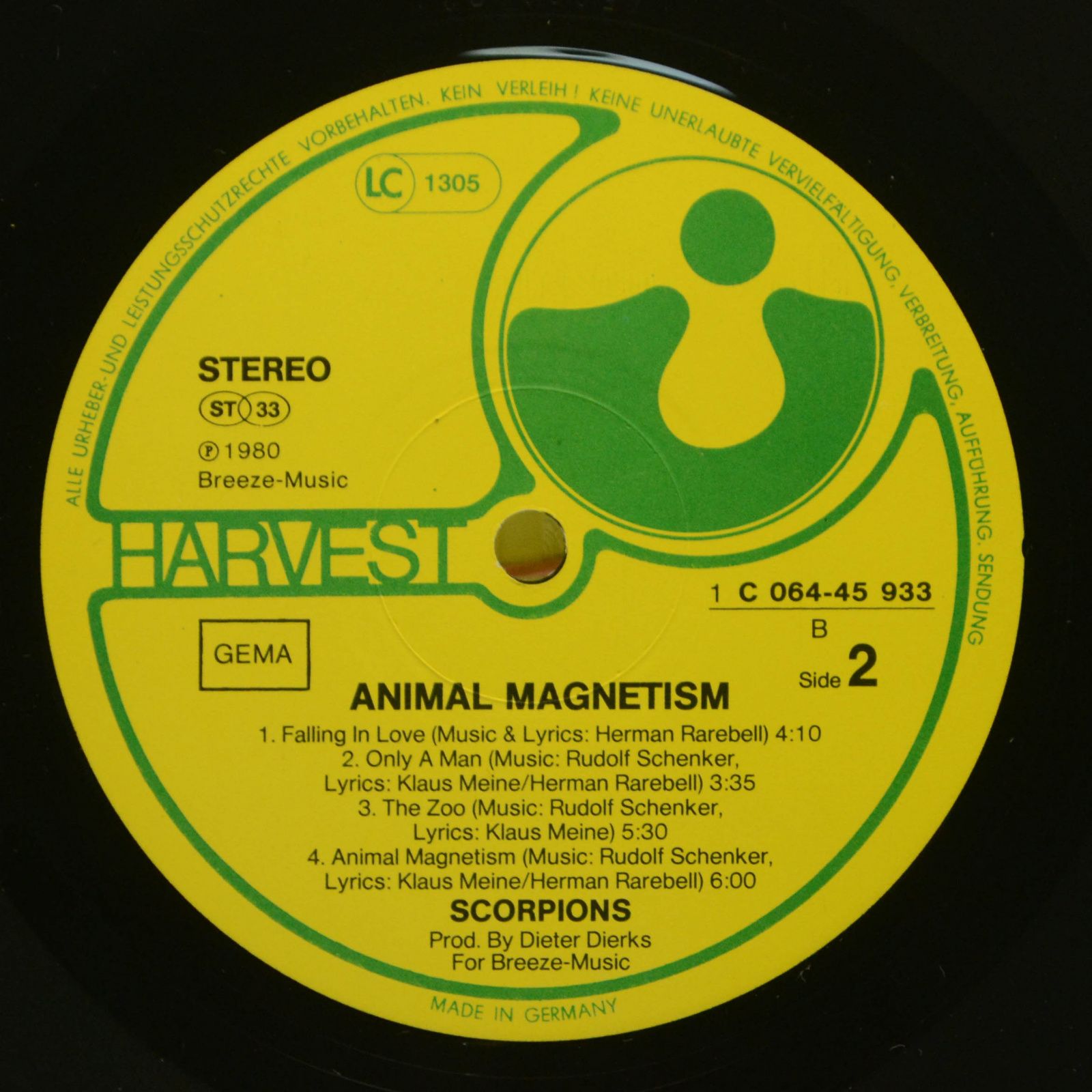 Scorpions — Animal Magnetism, 1980