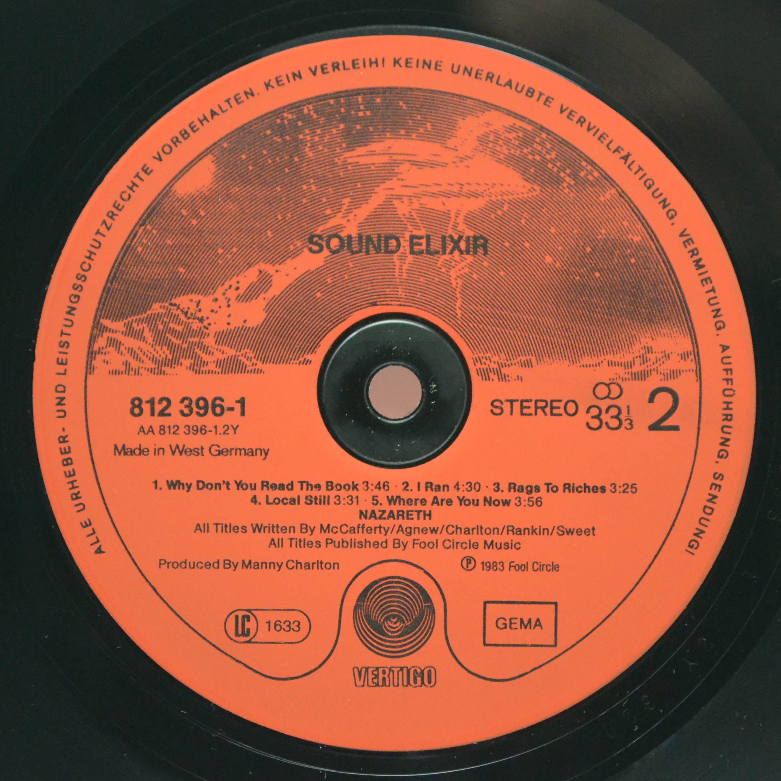 Nazareth — Sound Elixir, 1983