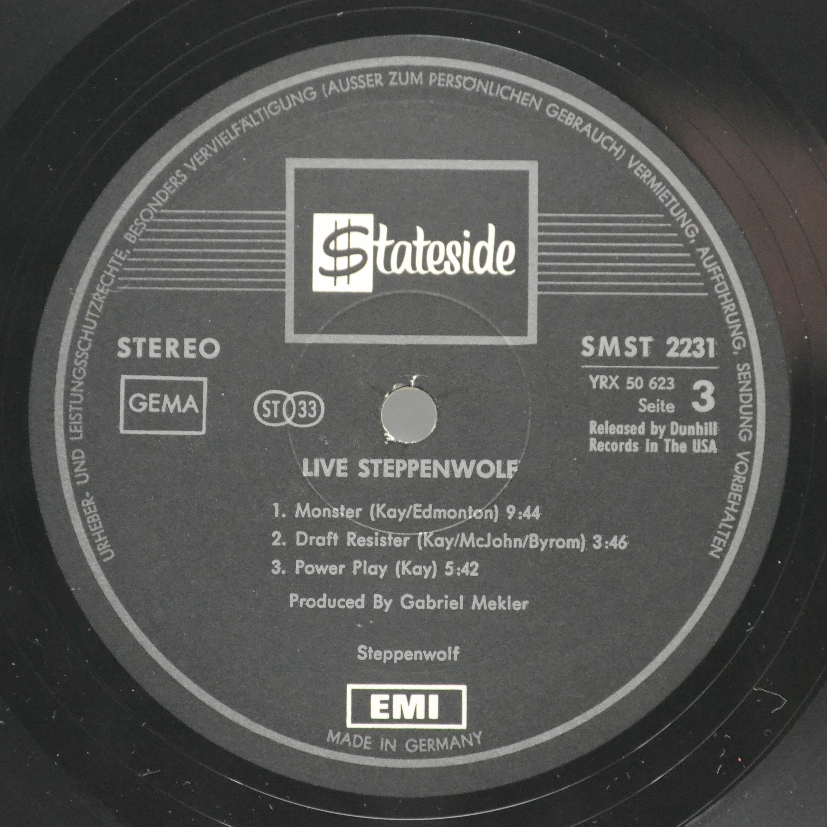 Steppenwolf — Live (2LP), 1970