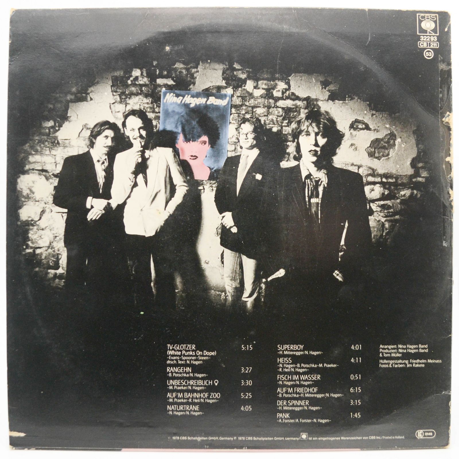 Nina Hagen Band — Nina Hagen Band, 1978