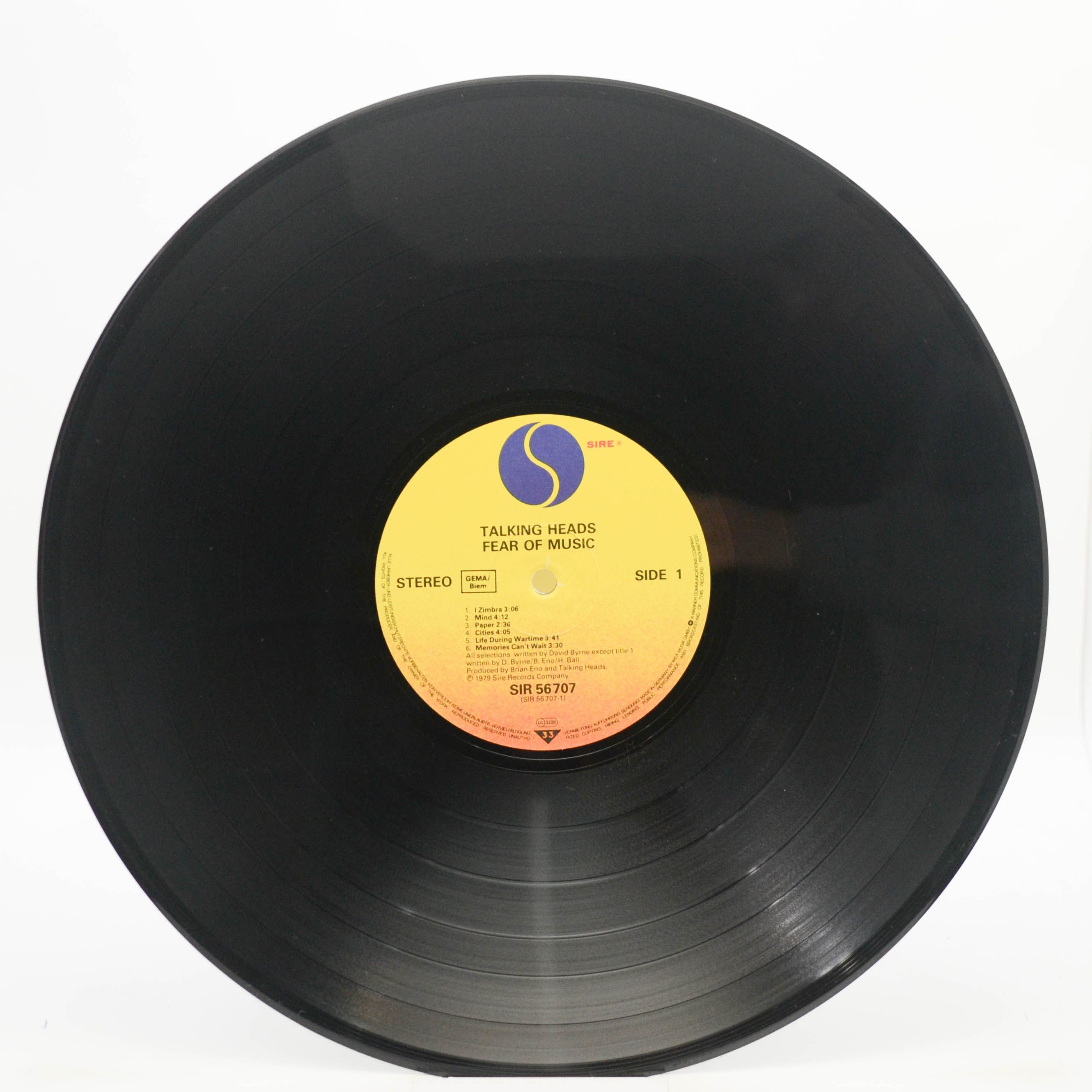 Talking Heads — Fear Of Music, 1979