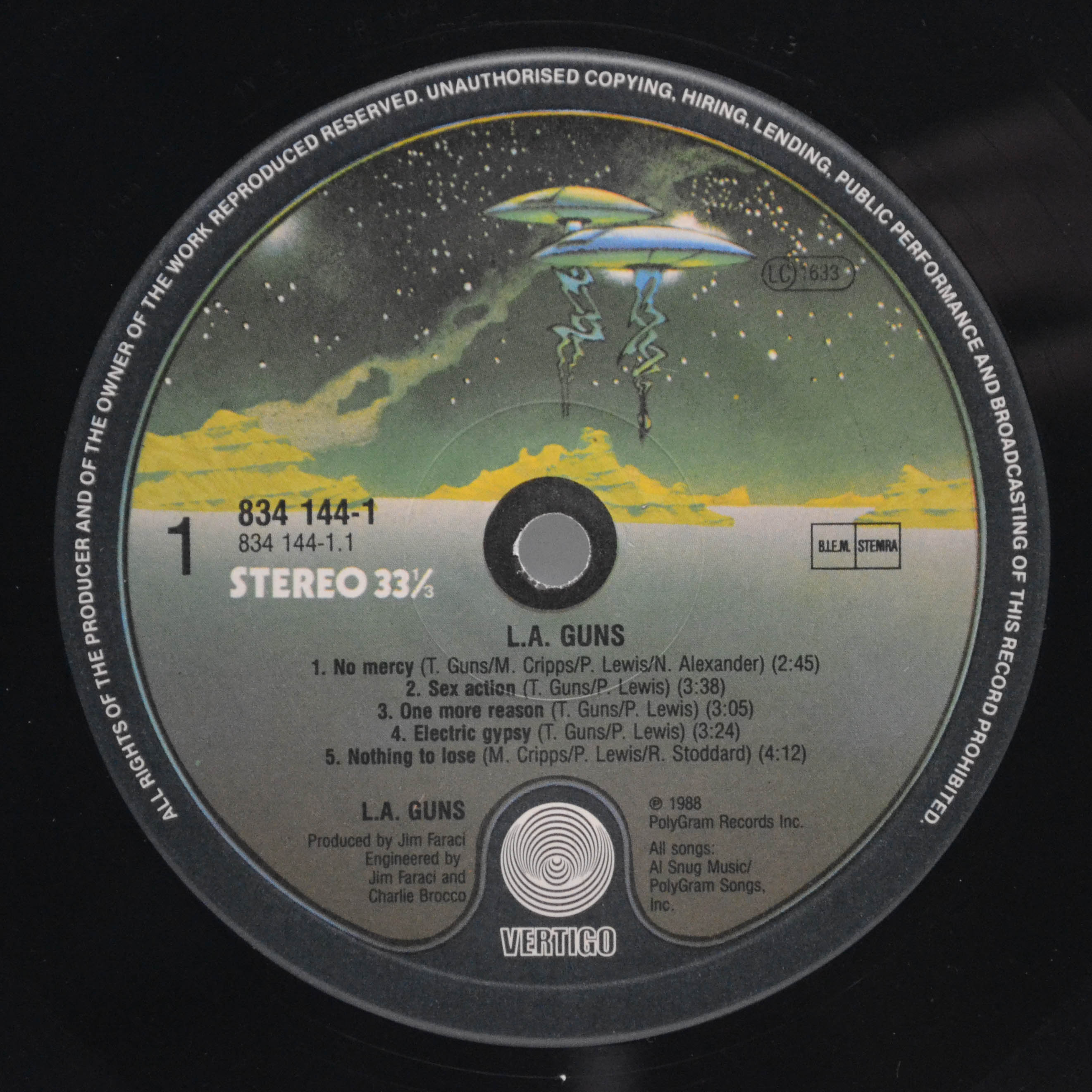 L.A. Guns — L.A. Guns, 1988