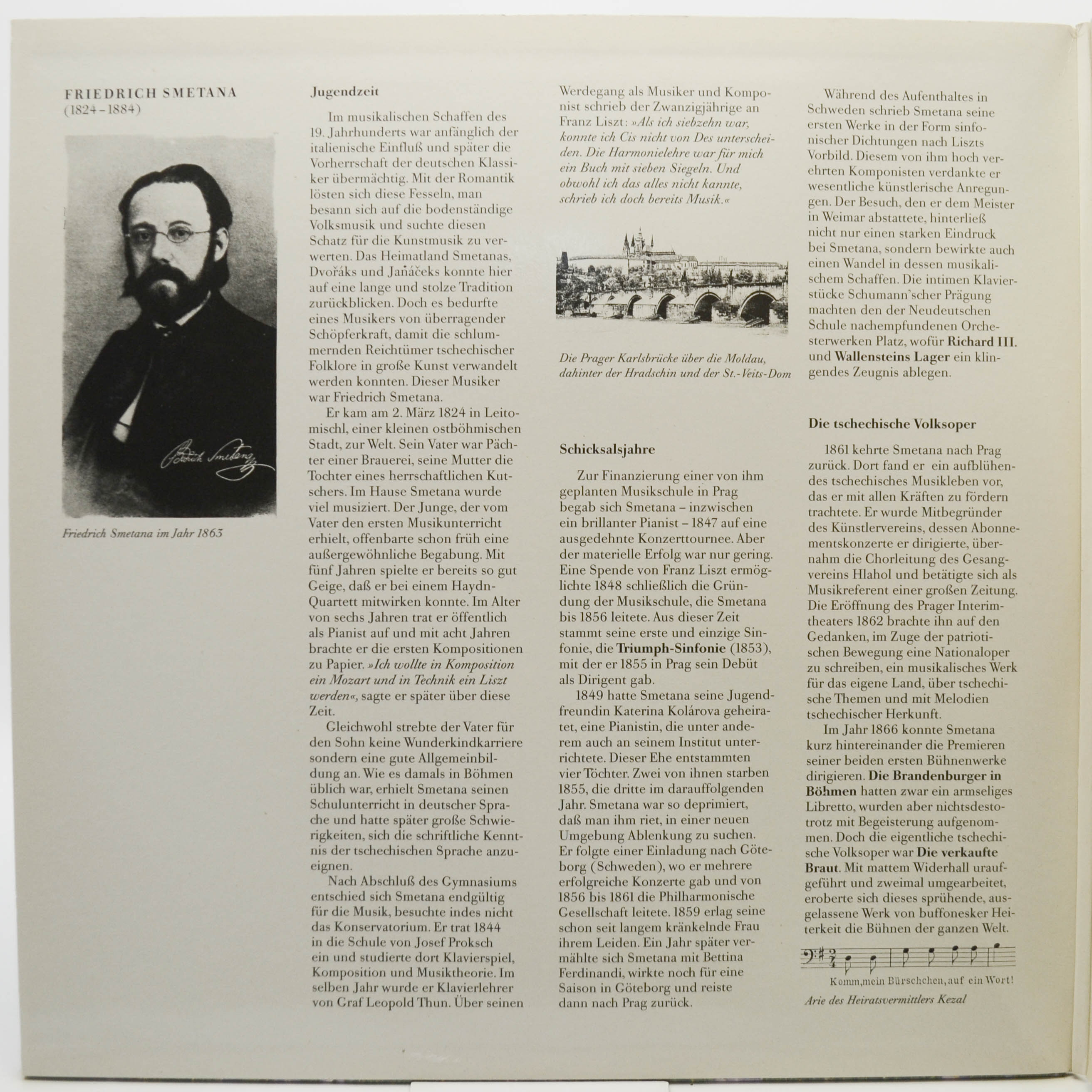 Smetana — Sternstunden Der Musik (2LP), 1989