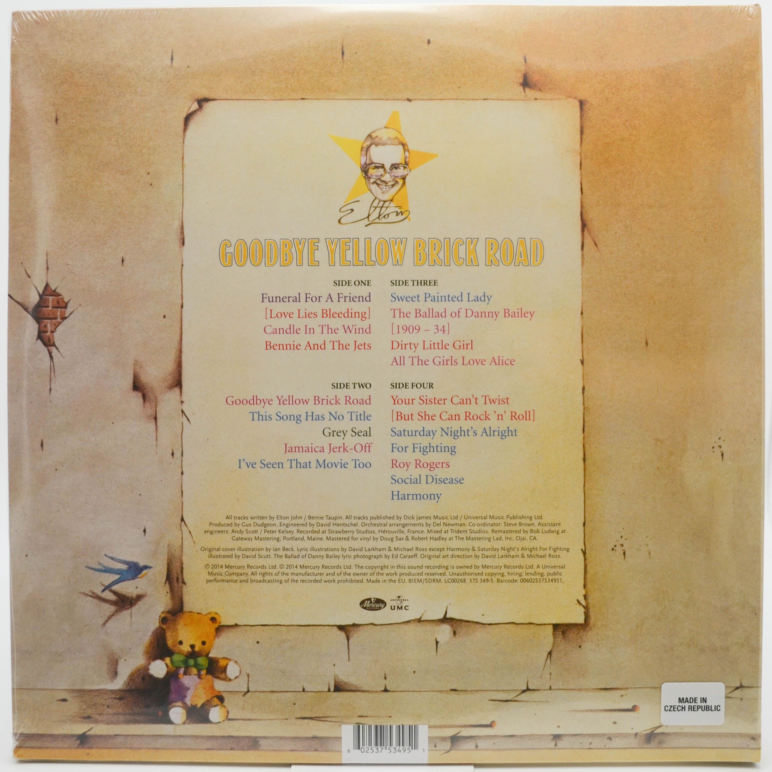 Elton John — Goodbye Yellow Brick Road (2LP), 1973