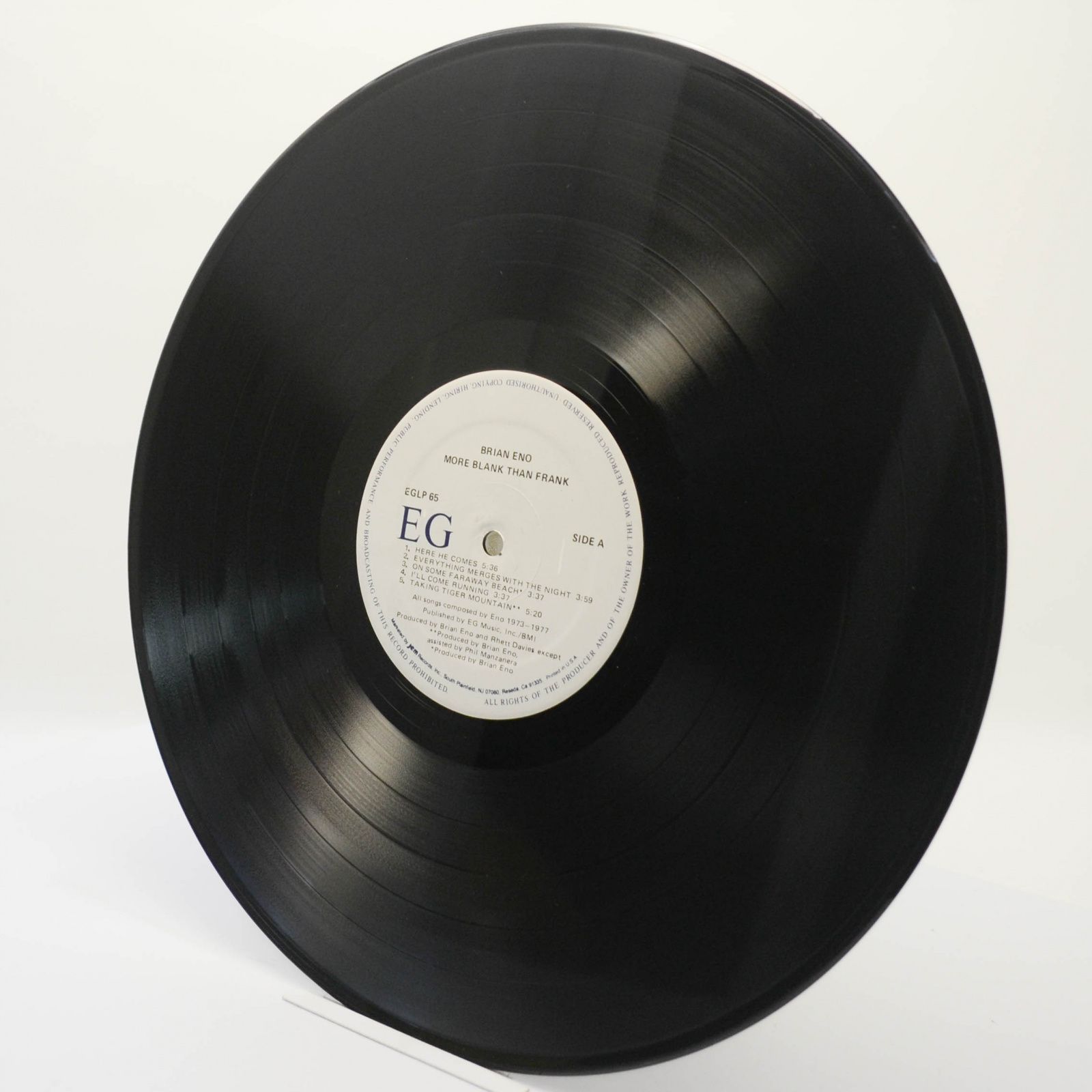 Eno — More Blank Than Frank (USA), 1986