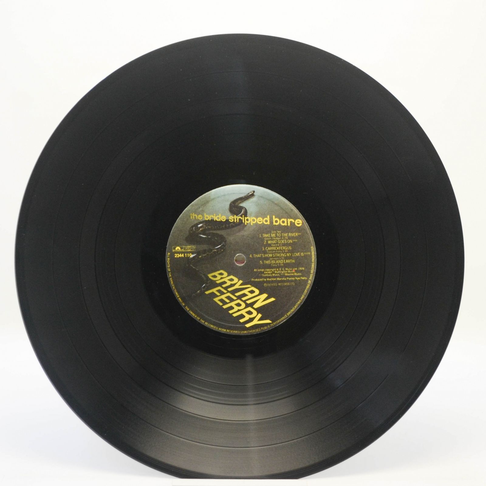 Bryan Ferry — The Bride Stripped Bare, 1978