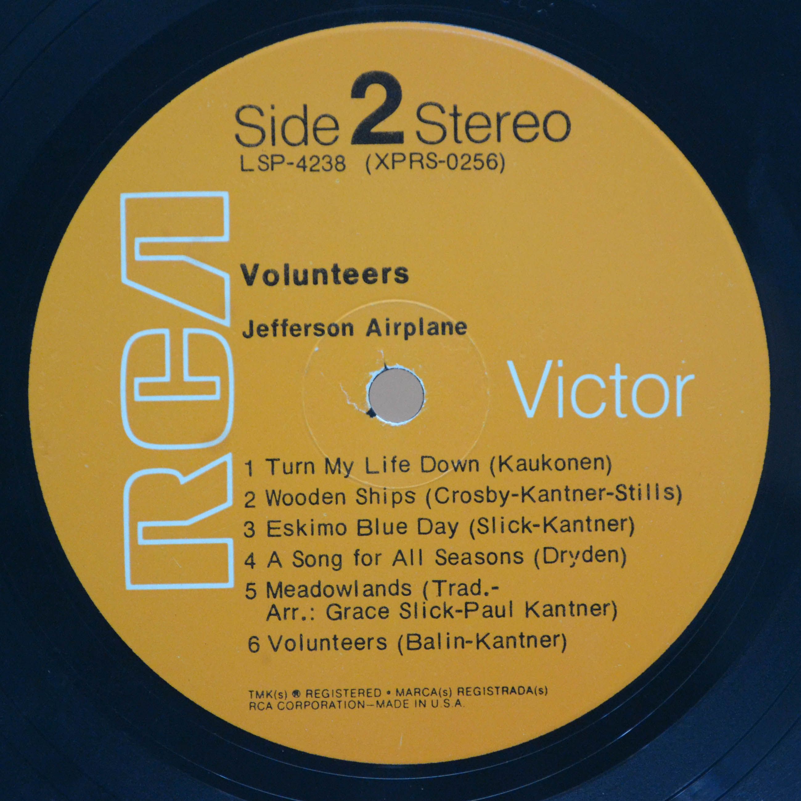 Jefferson Airplane — Volunteers (1-st, USA), 1969