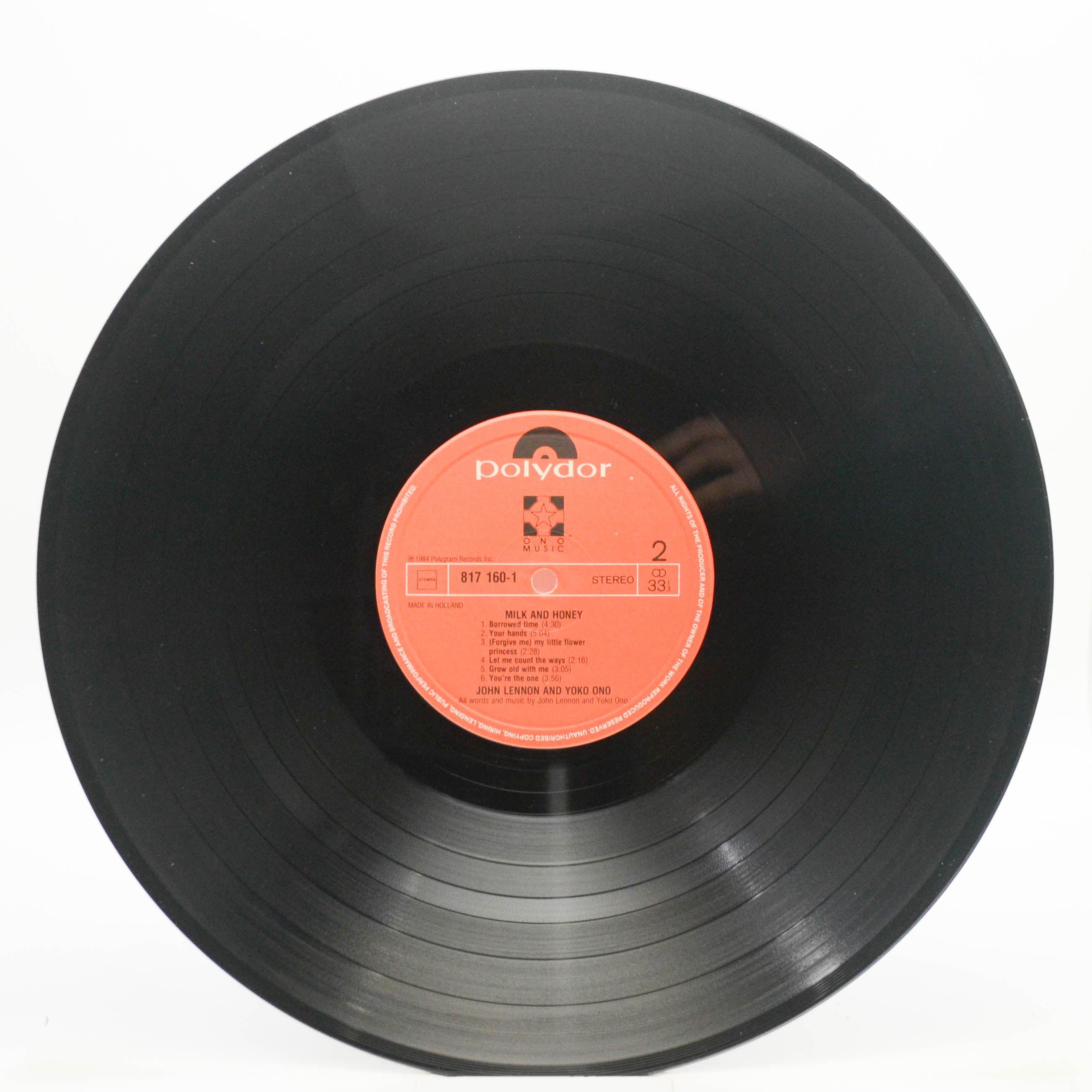 John Lennon & Yoko Ono — Milk And Honey, 1984