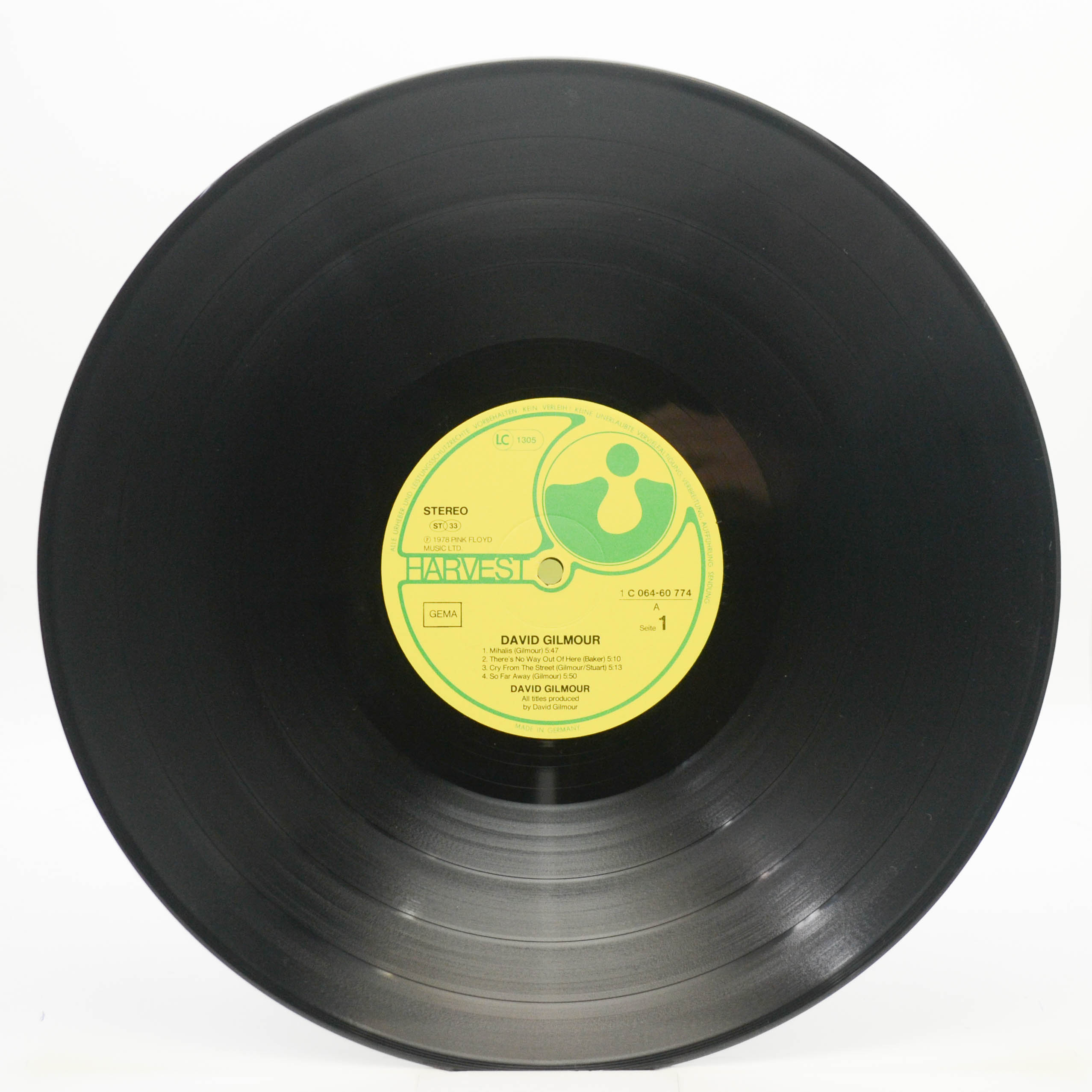 David Gilmour — David Gilmour, 1978