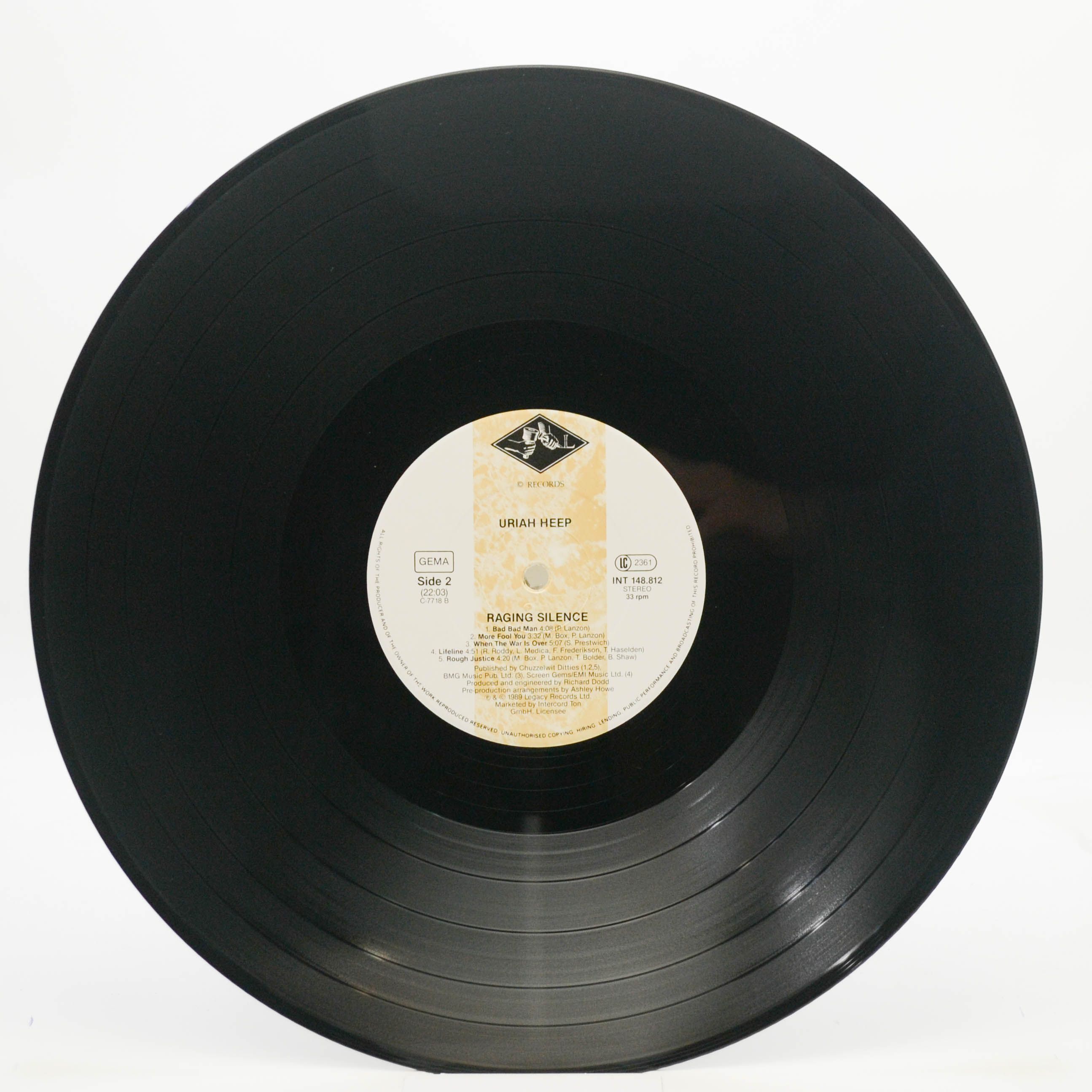 Uriah Heep — Raging Silence, 1989