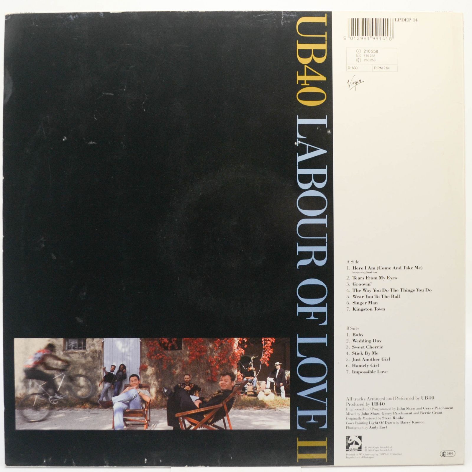 UB40 — Labour Of Love II, 1989