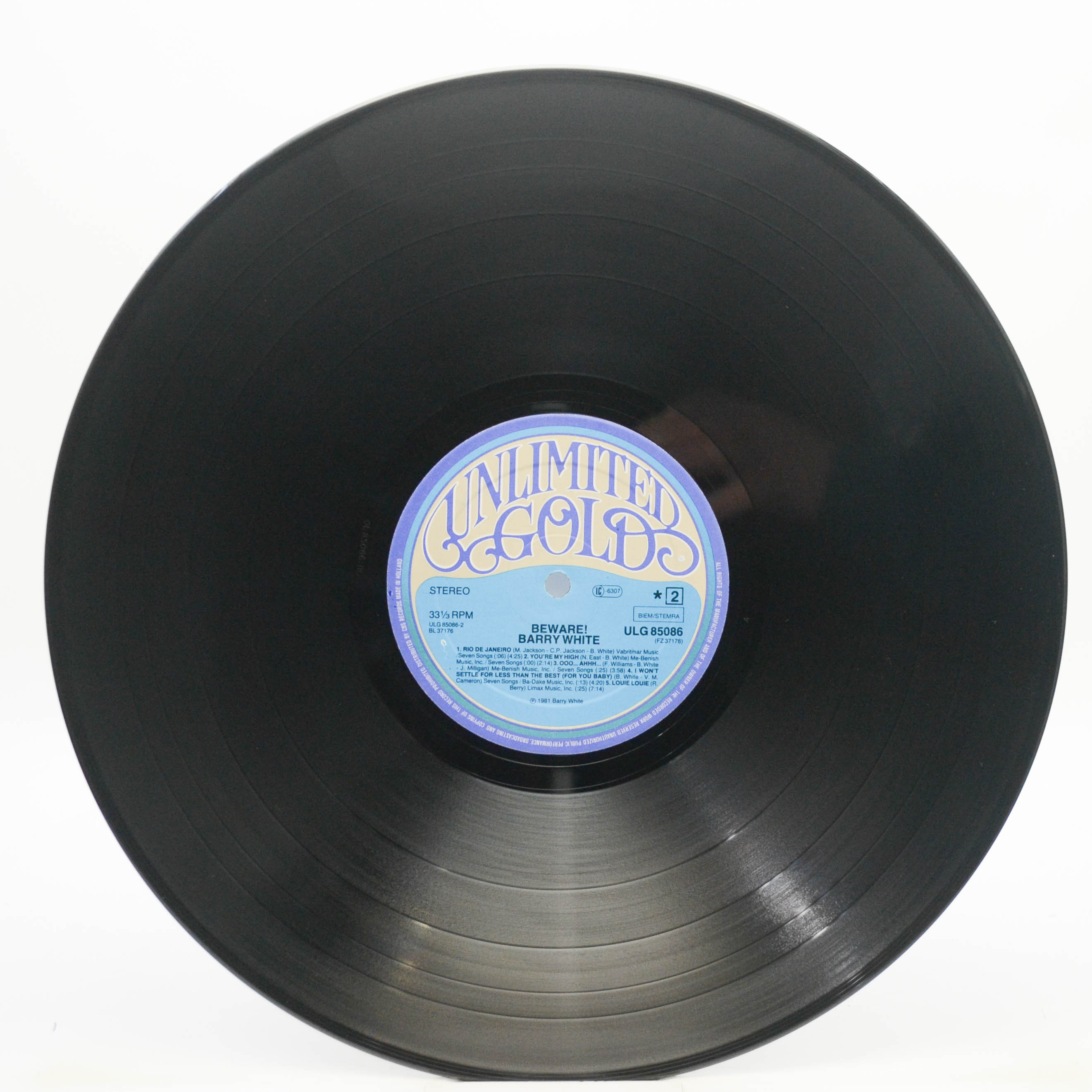 Barry White — Beware!, 1981