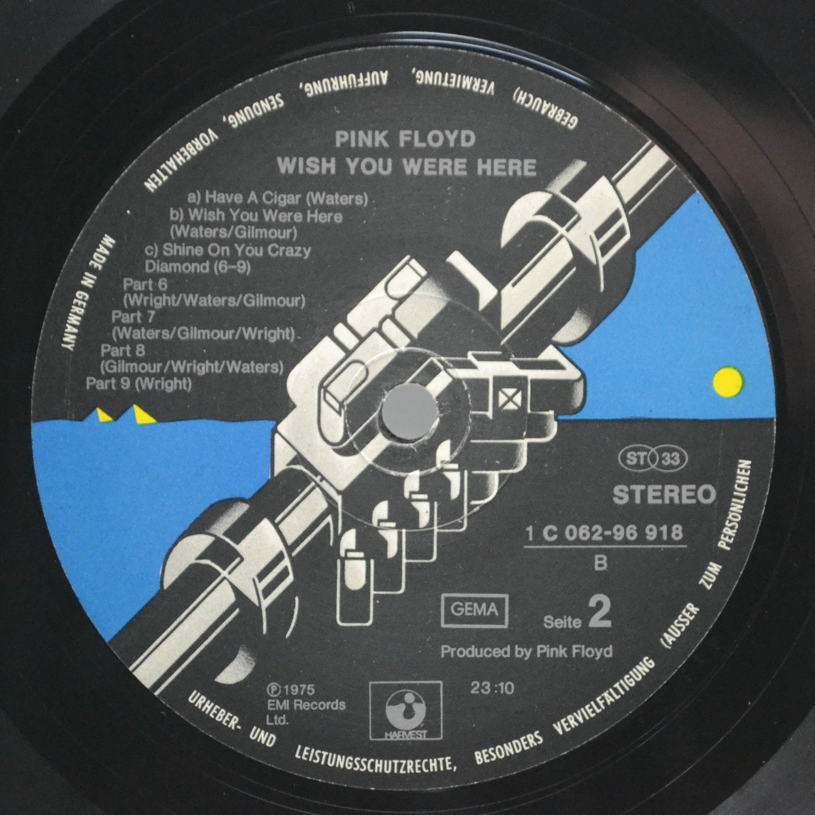 Pink Floyd — Wish You Were Here, 1975