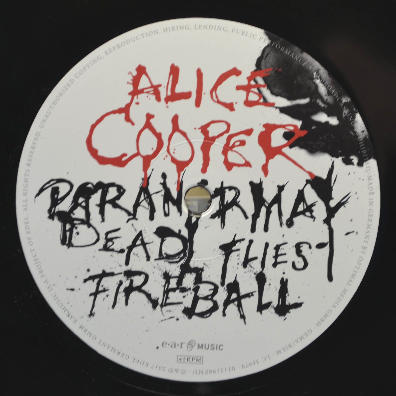 Alice Cooper — Paranormal (2LP+CD), 2017