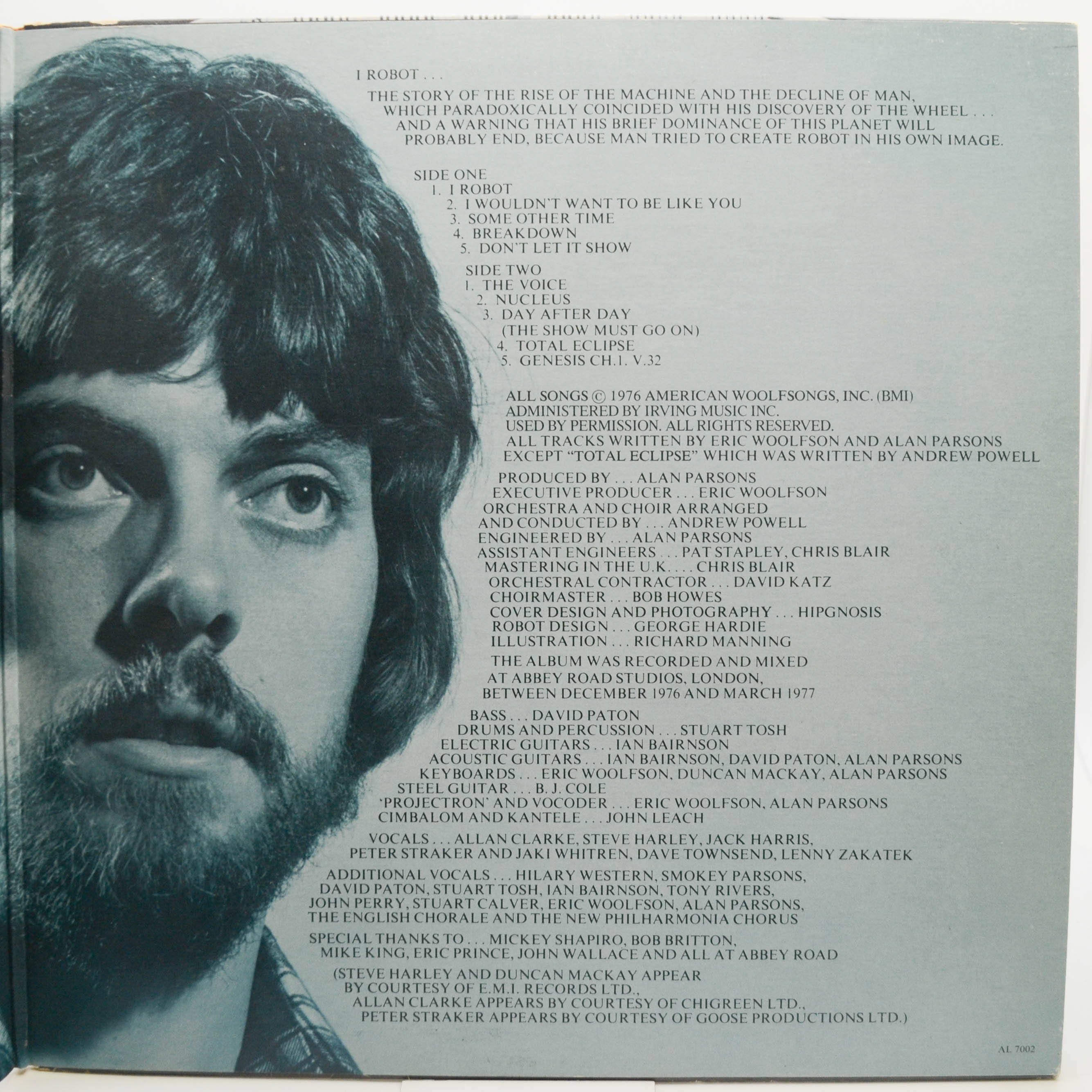 Alan Parsons Project — I Robot, 1977