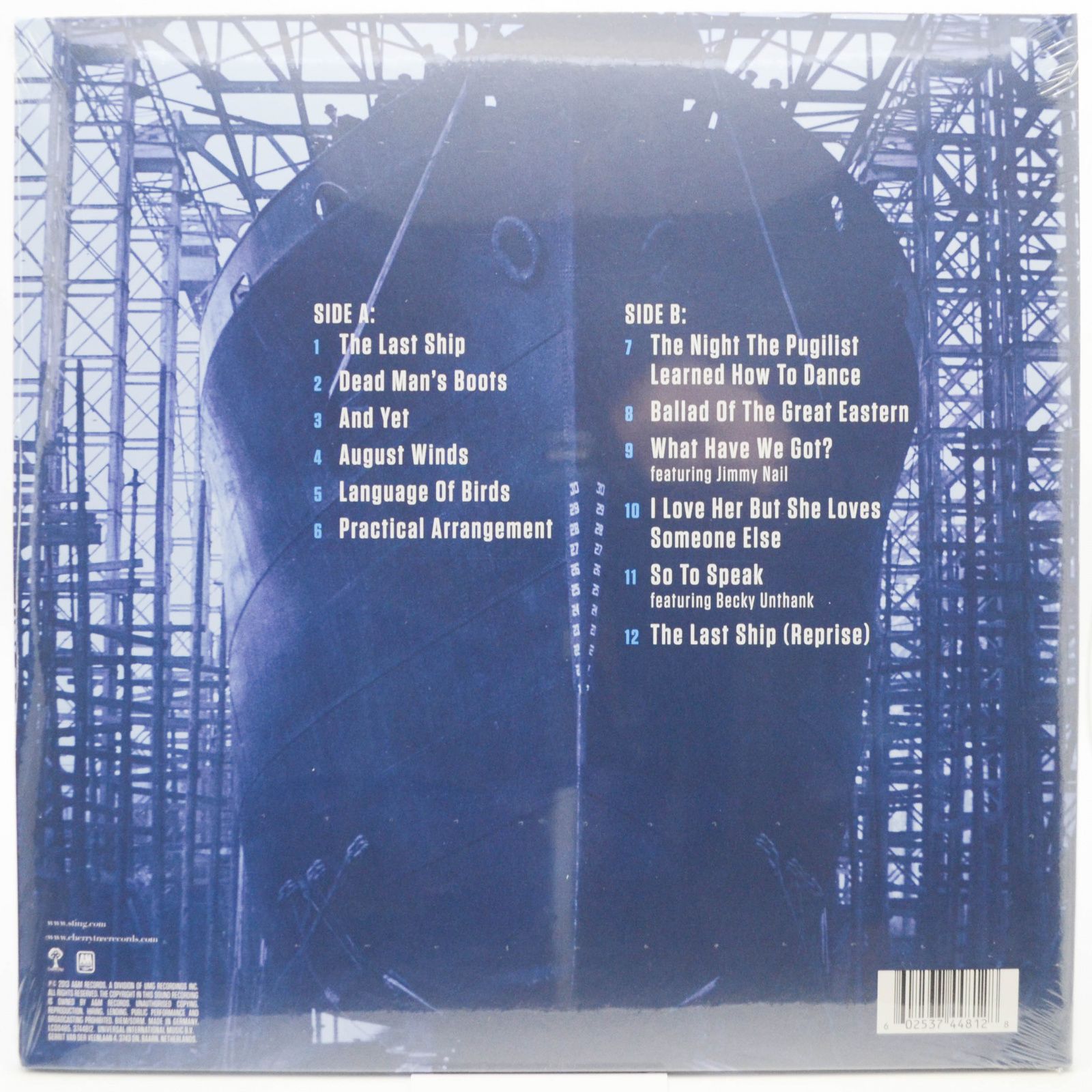 Sting — The Last Ship, 2013