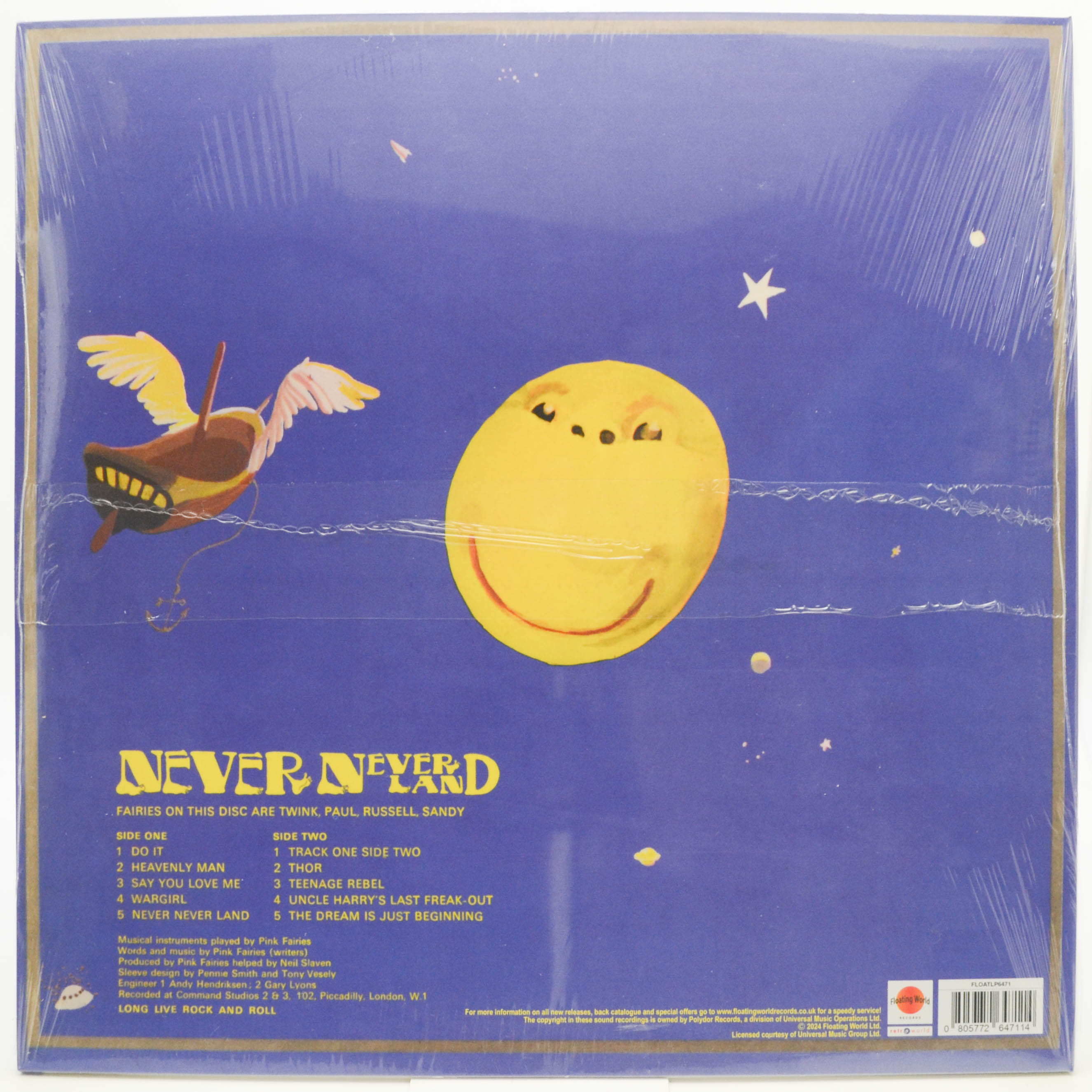 Pink Fairies — Never Never Land, 1971