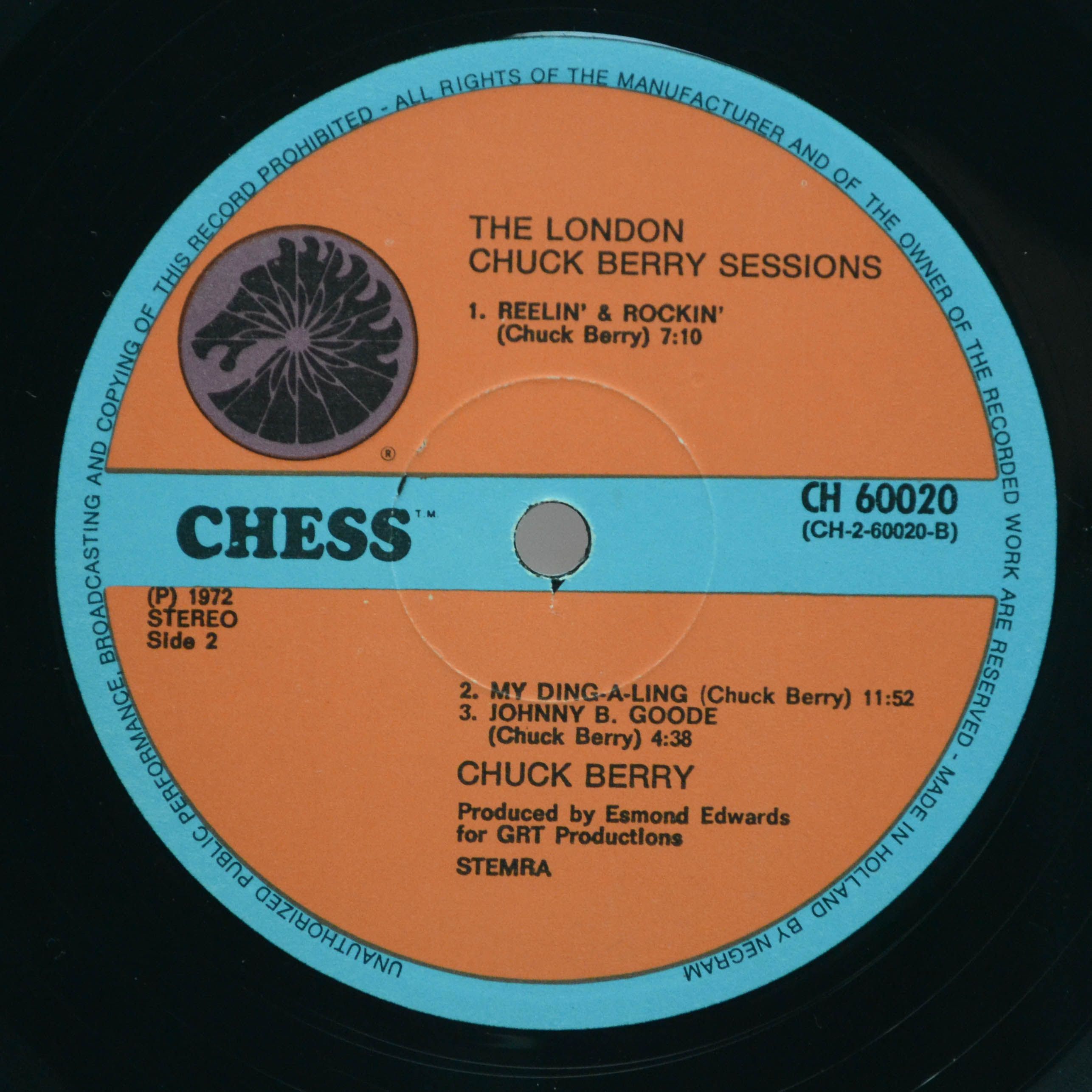 Chuck Berry — The London Chuck Berry Sessions, 1972