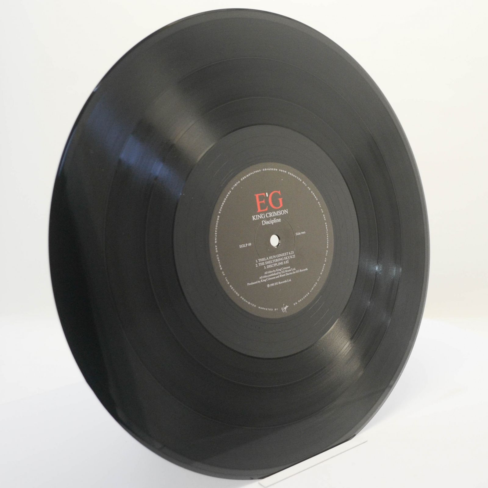 King Crimson — Discipline (UK), 1981