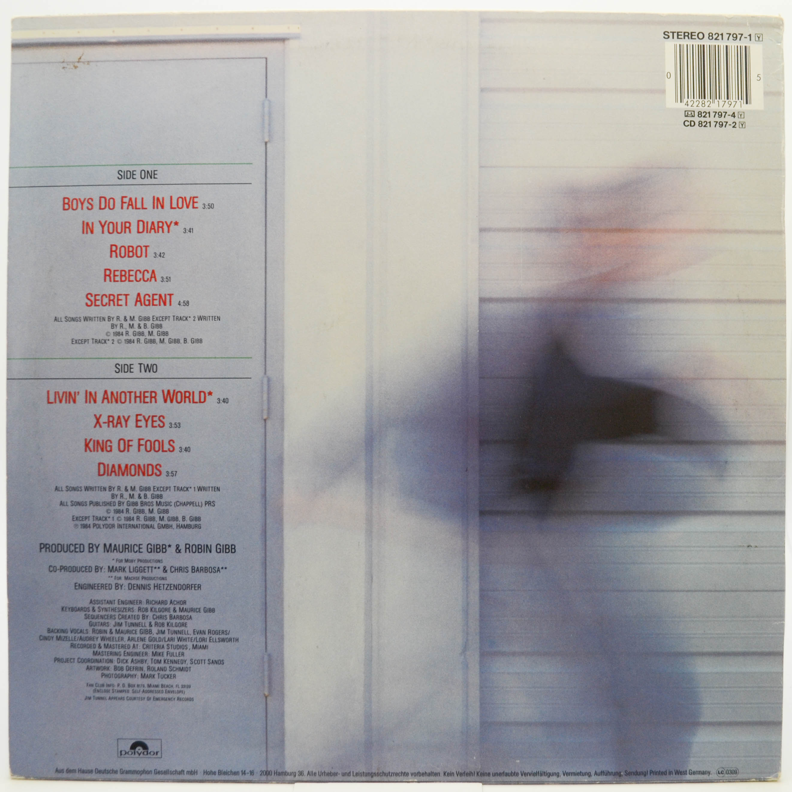 Robin Gibb — Secret Agent, 1984