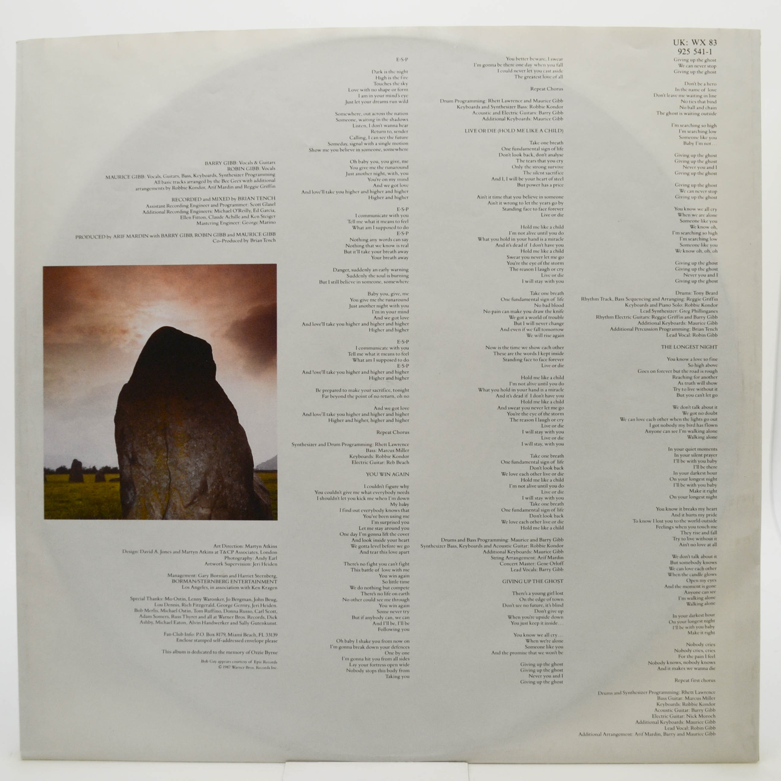 Bee Gees — E·S·P, 1987