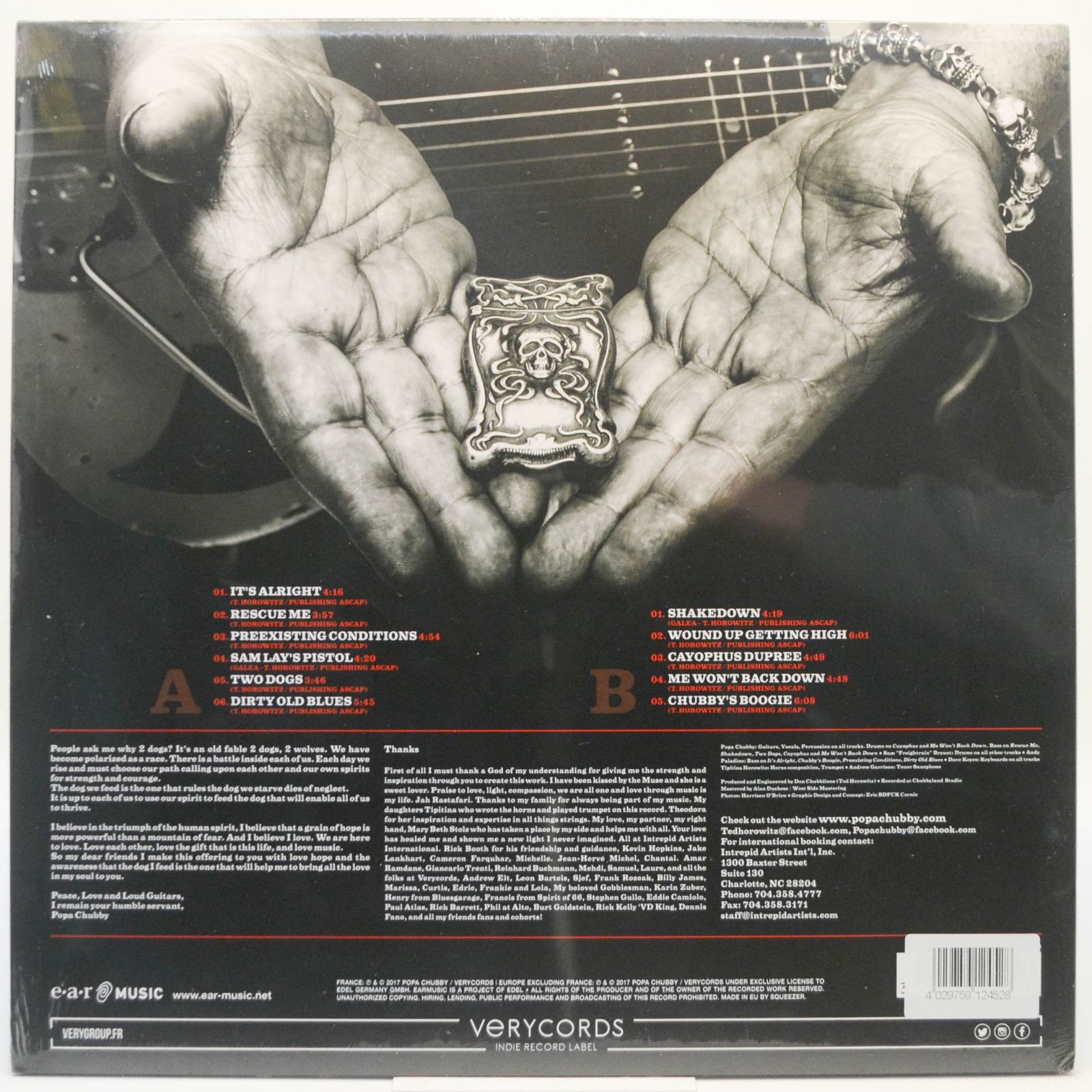 Popa Chubby — Two Dogs, 2017