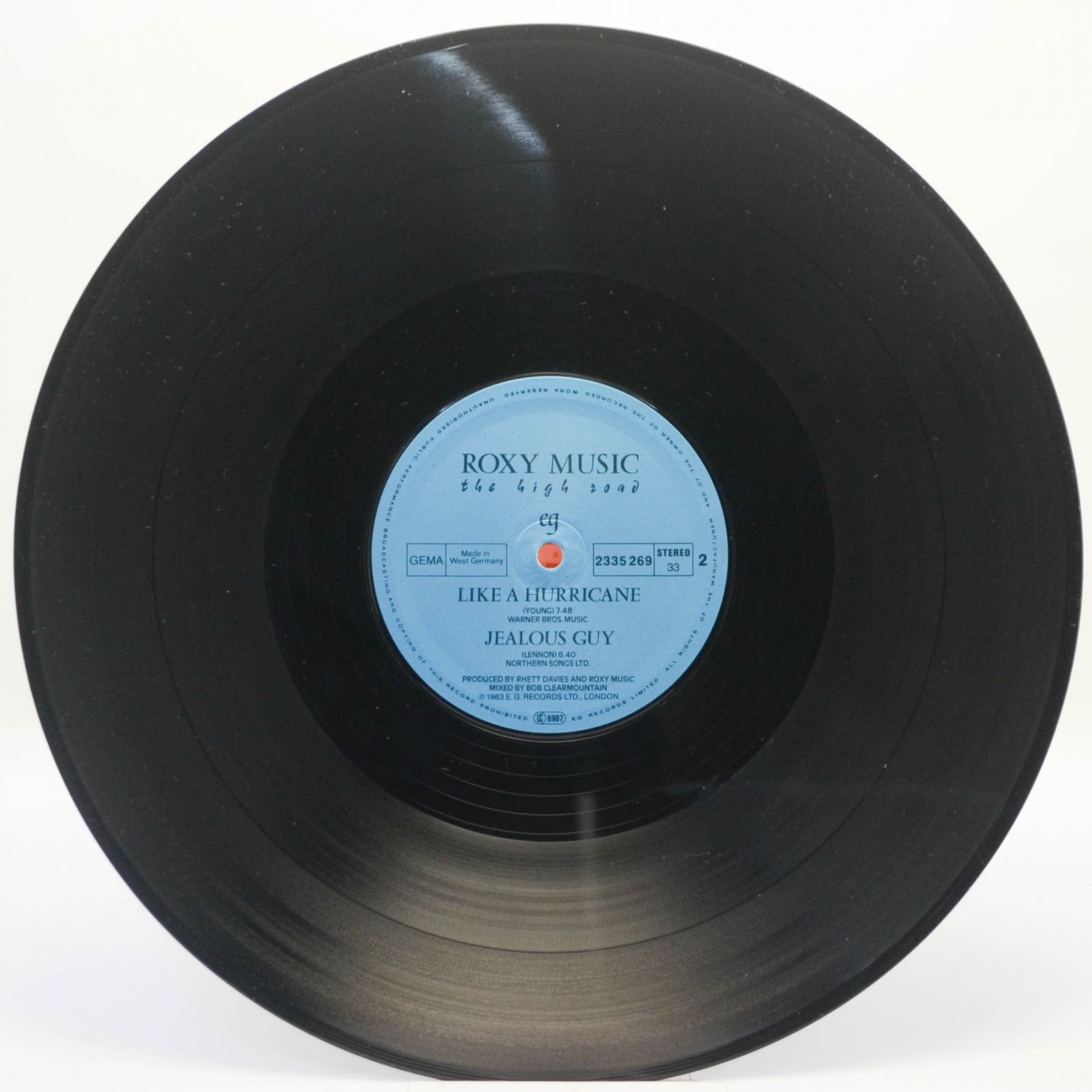 Roxy Music — The High Road, 1983