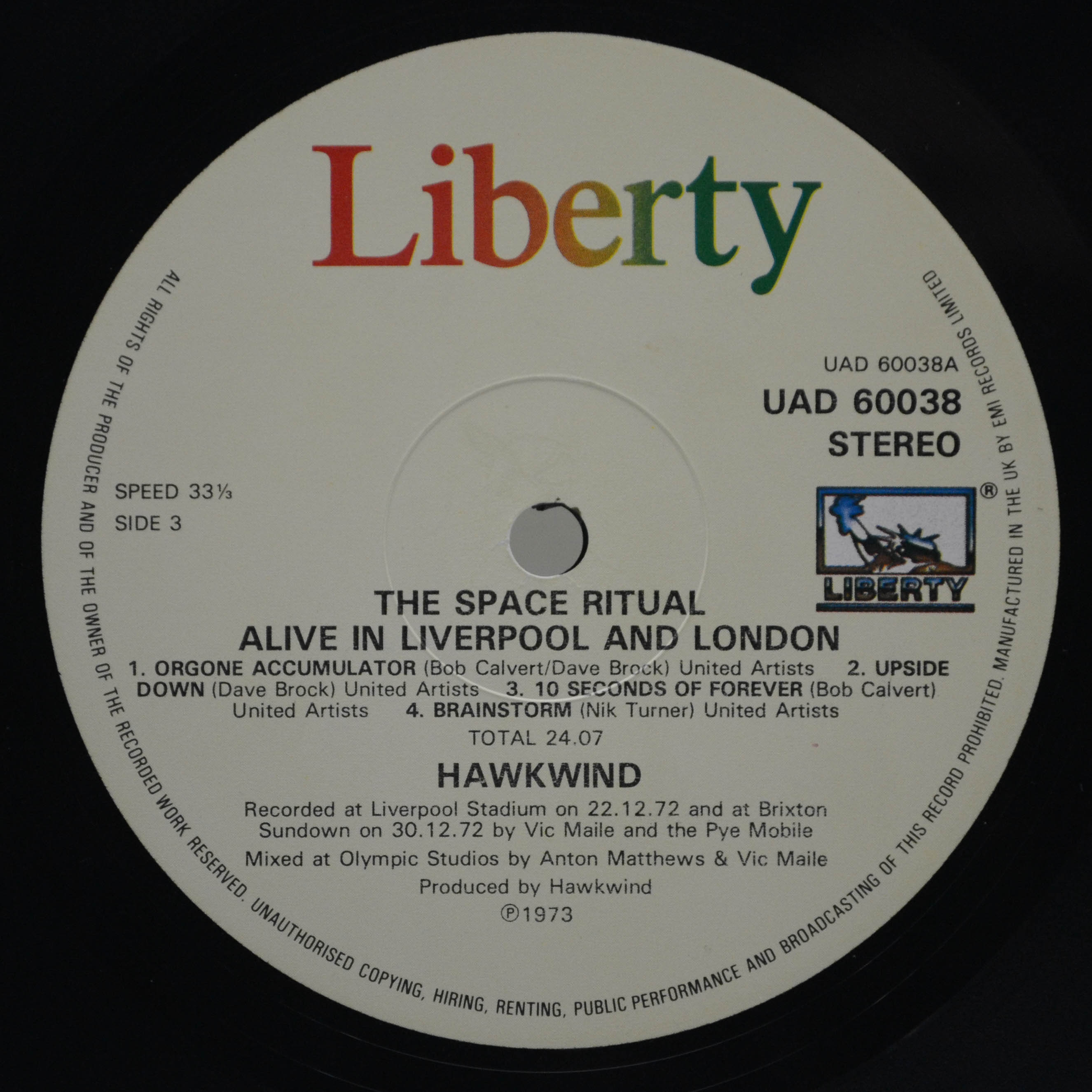 Hawkwind — Space Ritual (2LP), 1973