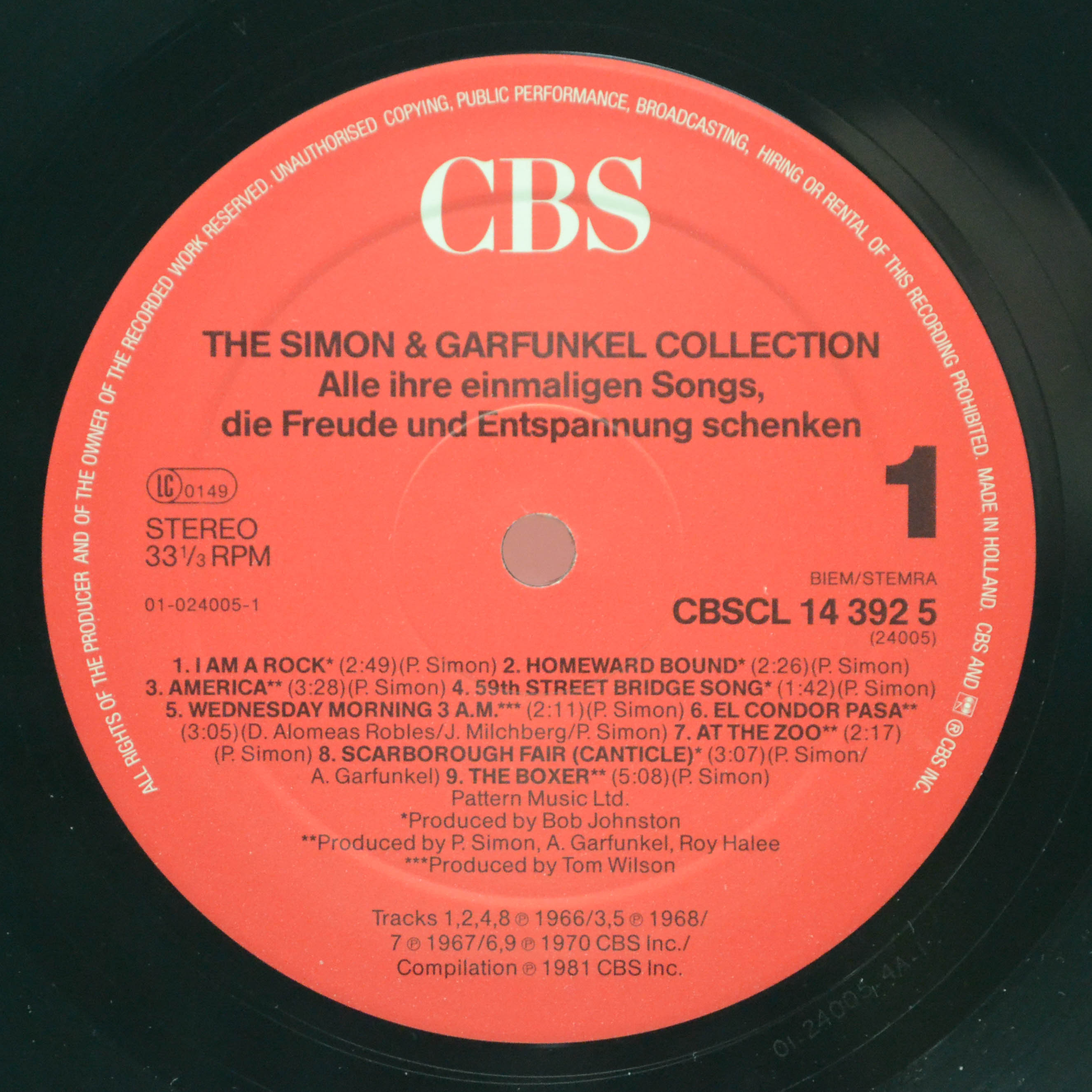 Simon & Garfunkel — The Simon & Garfunkel Collection,
