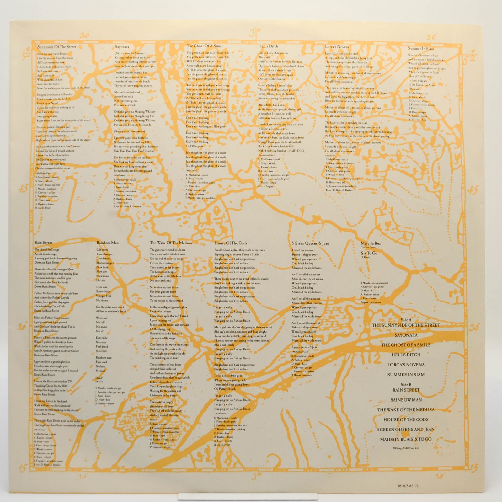 Pogues — Hell's Ditch, 1990