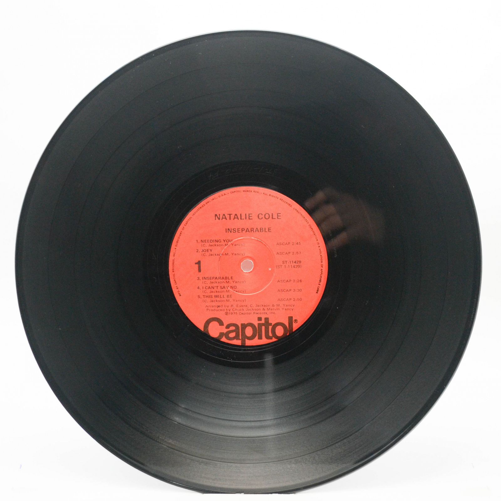 Natalie Cole — Inseparable (USA), 1975