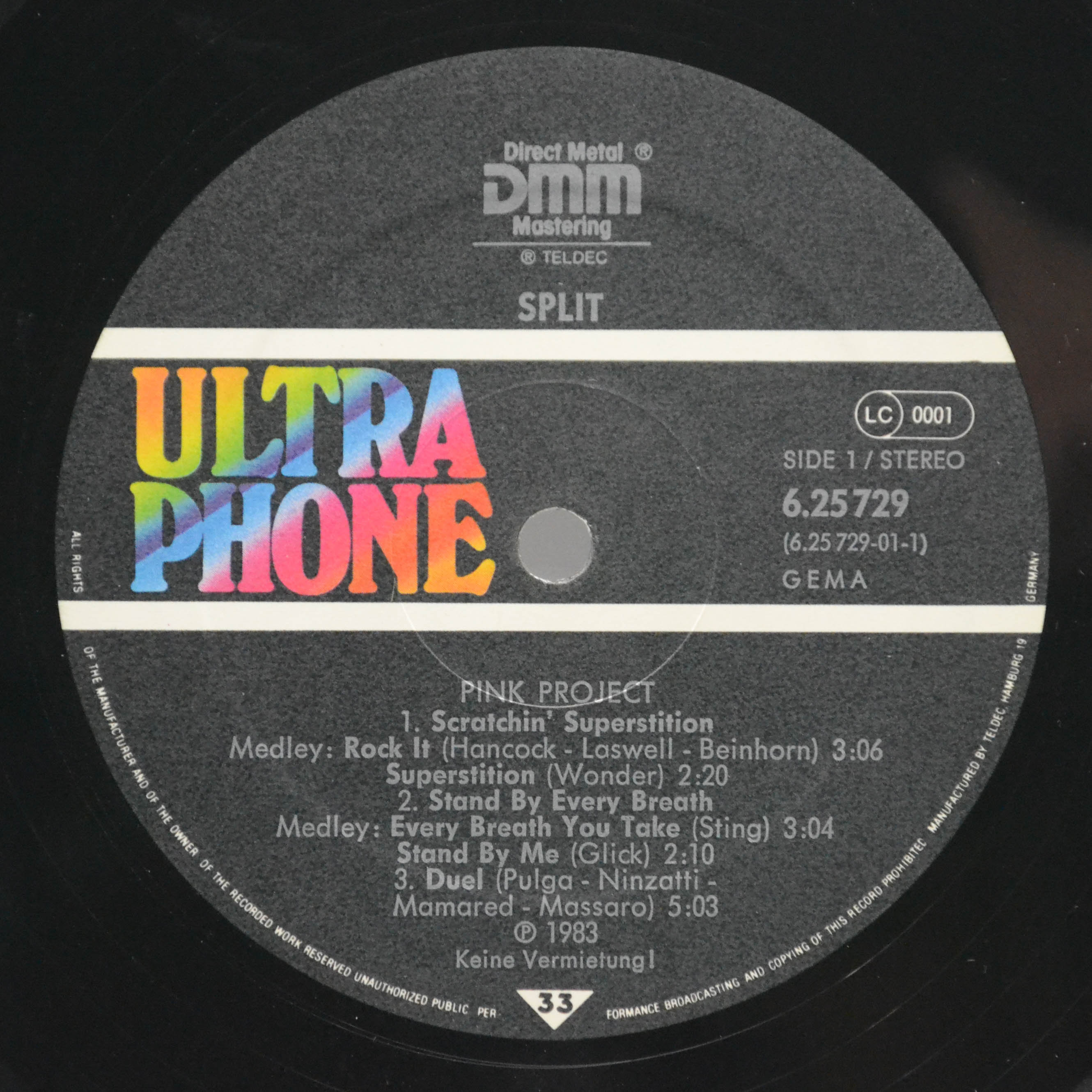 Pink Project — Split, 1983