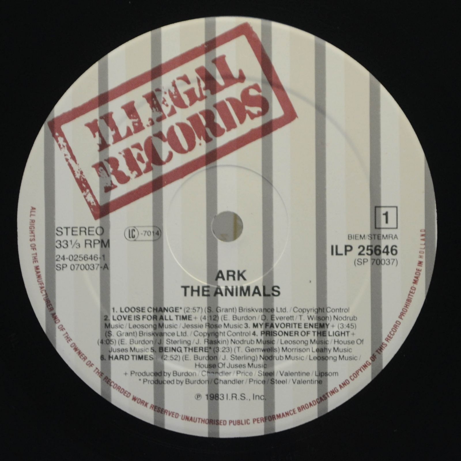 Animals — Ark, 1983