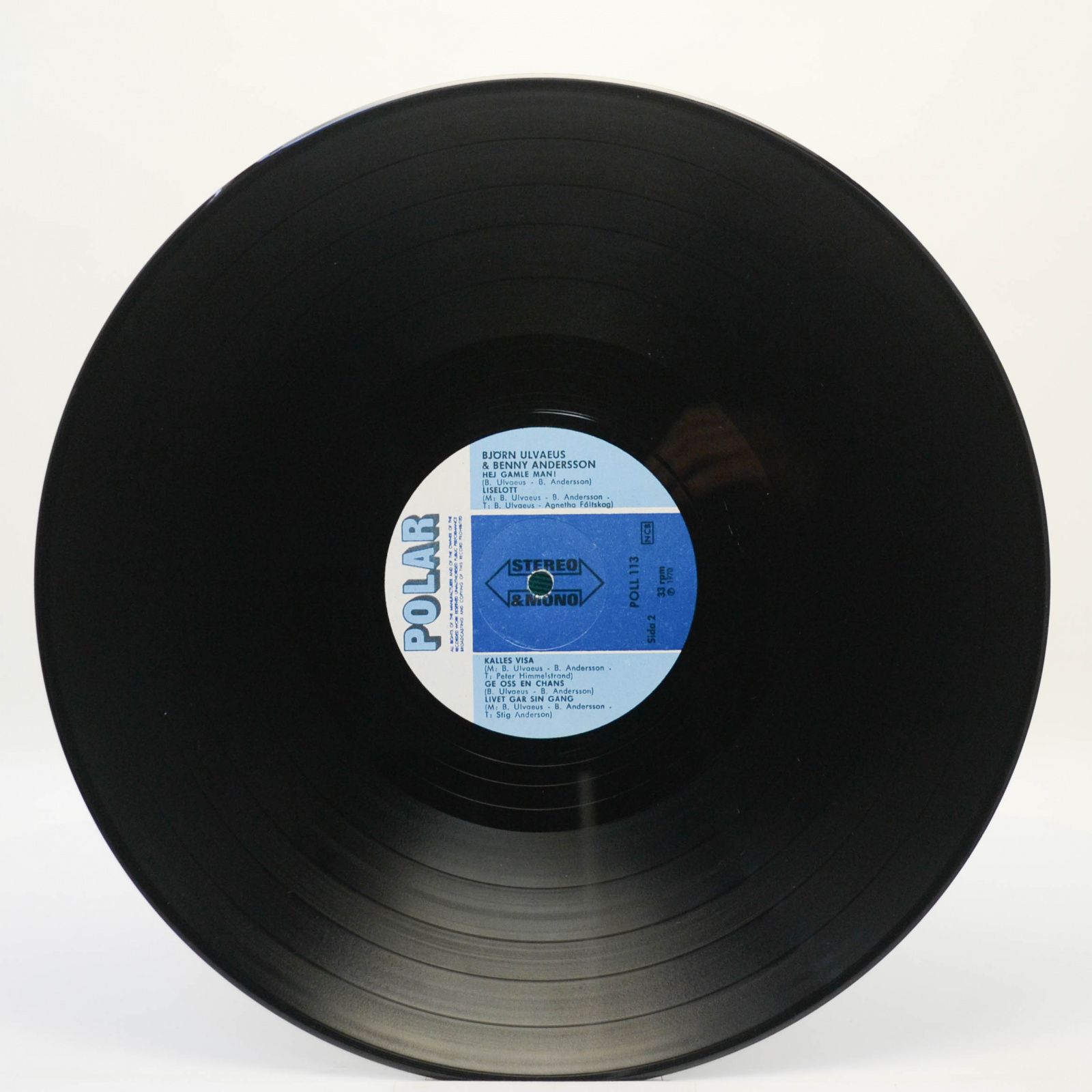 Björn Ulvaeus & Benny Andersson — "Lycka" (Sweden), 1970