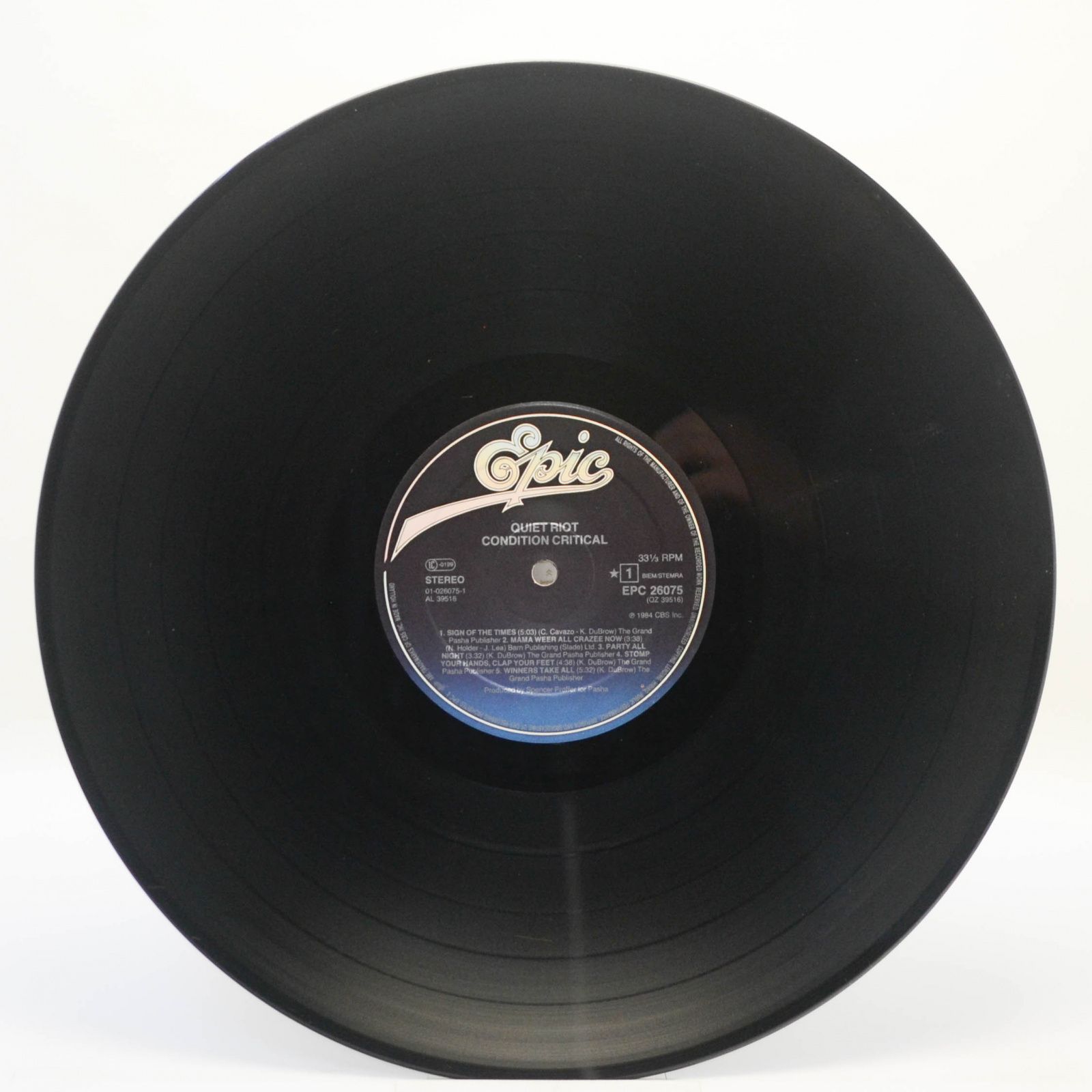 Quiet Riot — Condition Critical, 1984