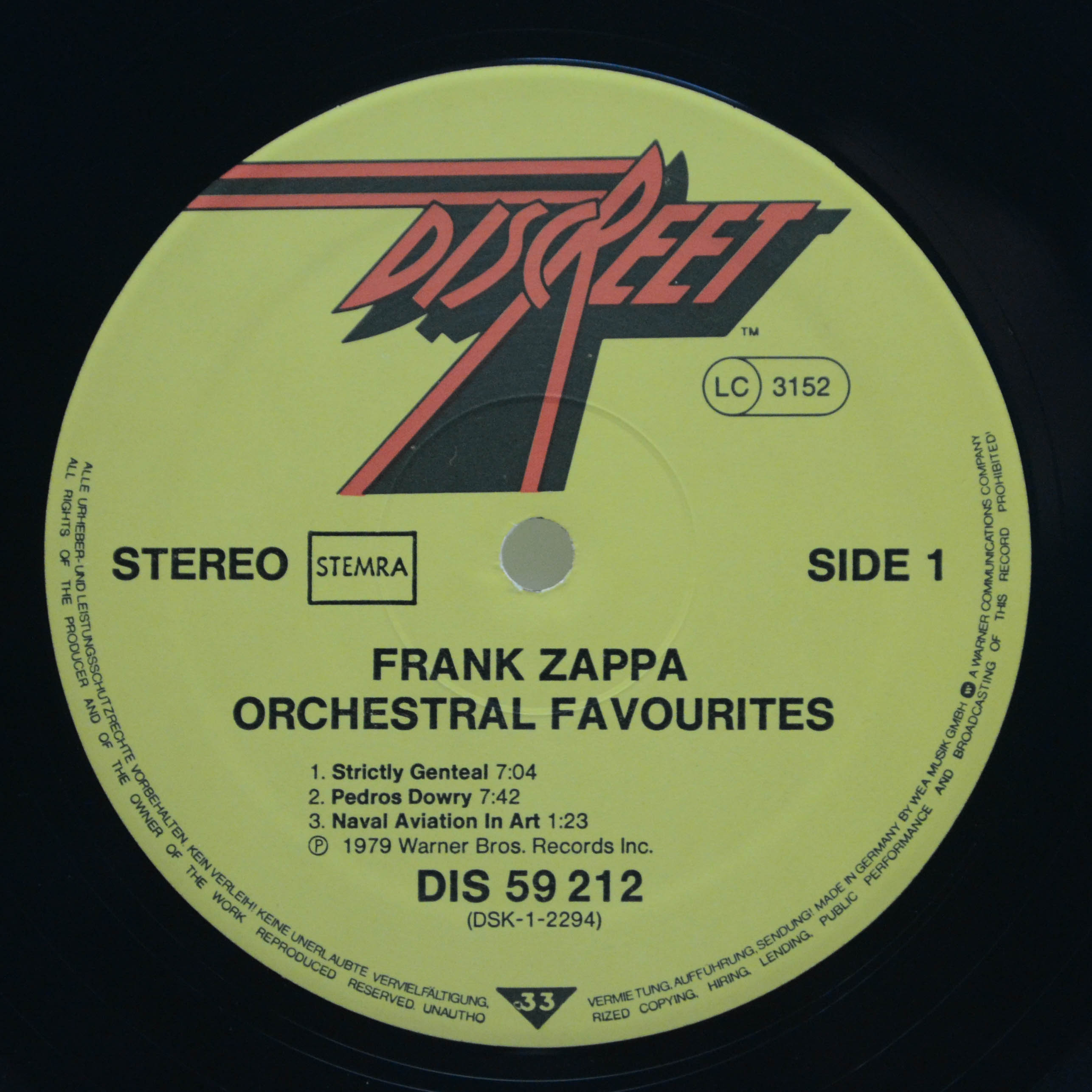 Frank Zappa — Orchestral Favorites, 1979