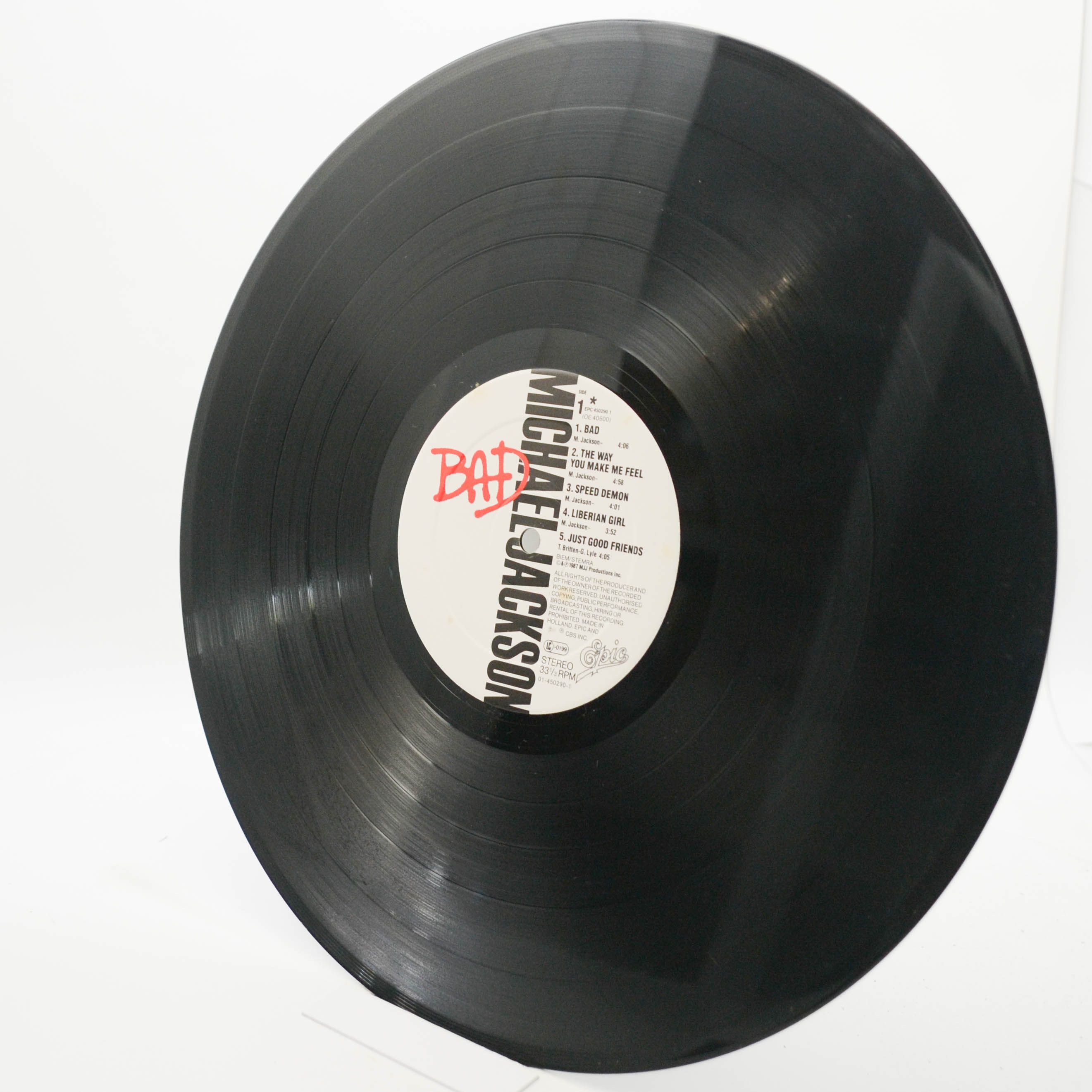 Michael Jackson — Bad, 1987