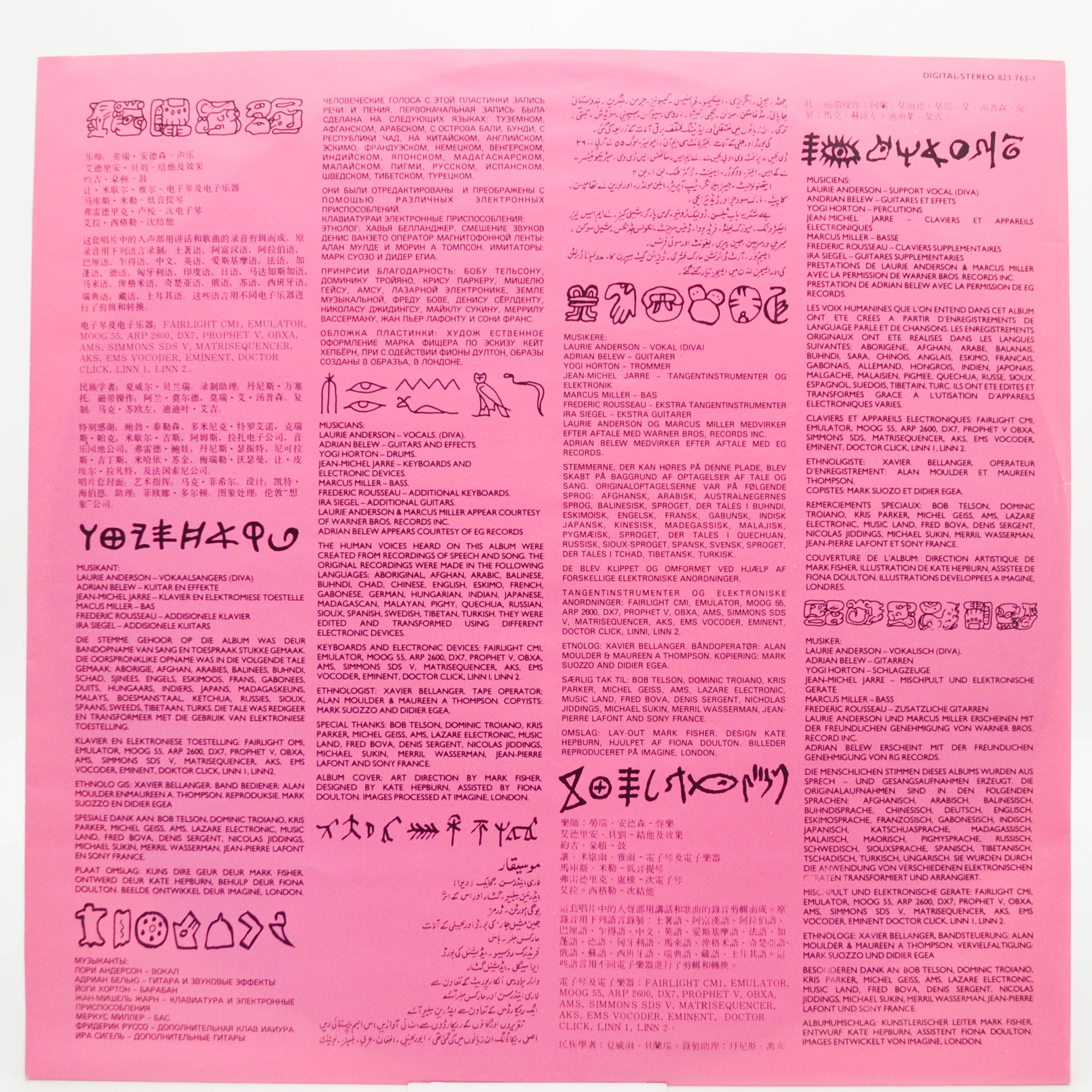 Jean-Michel Jarre — Zoolook, 1985