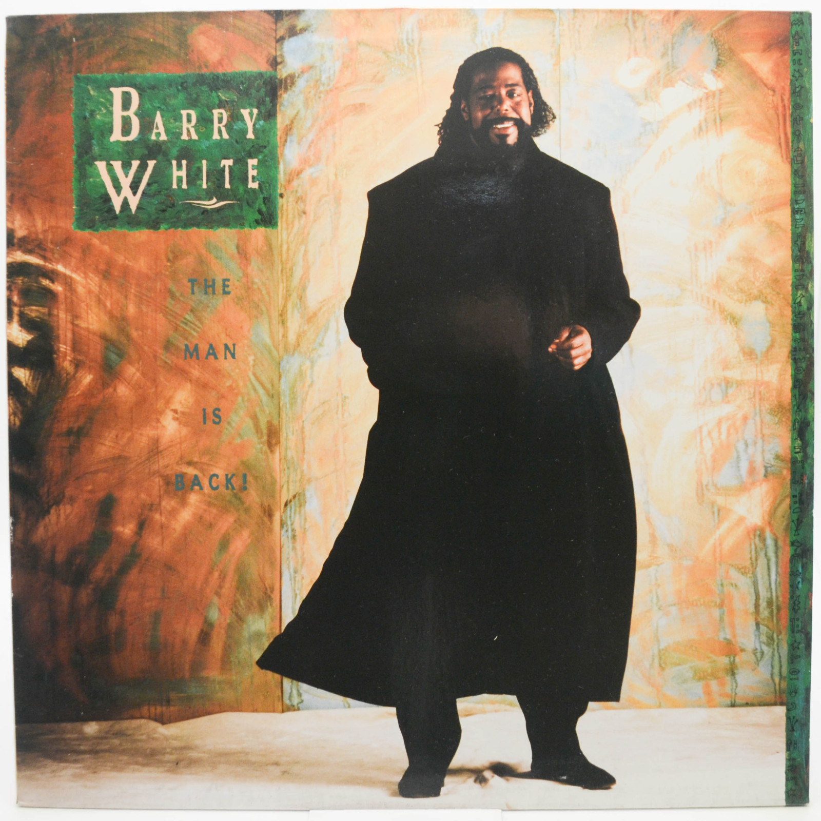 Barry White — The Man Is Back!, 1989
