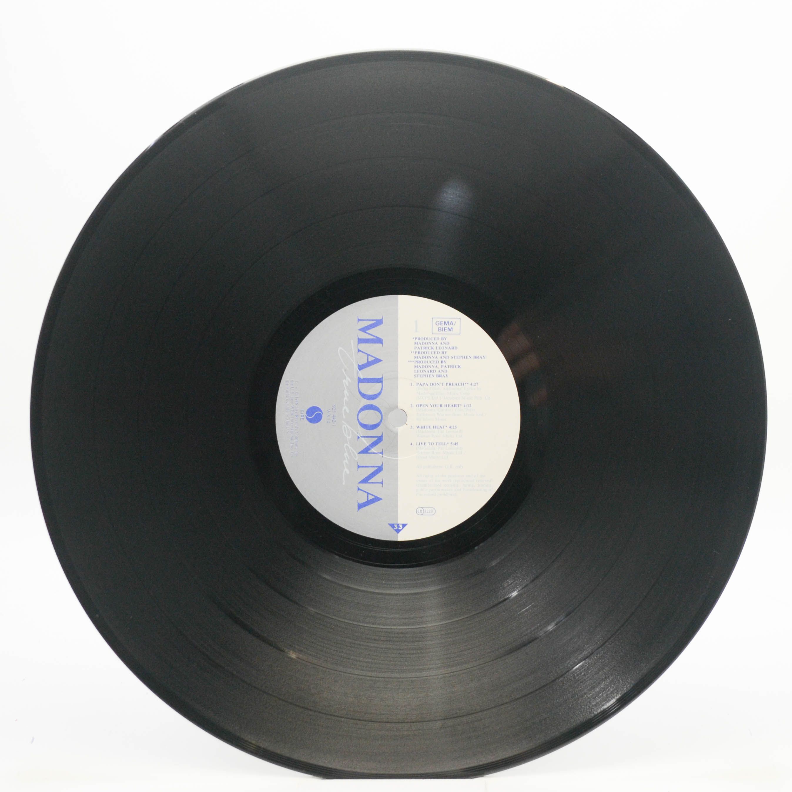 Madonna — True Blue, 1986